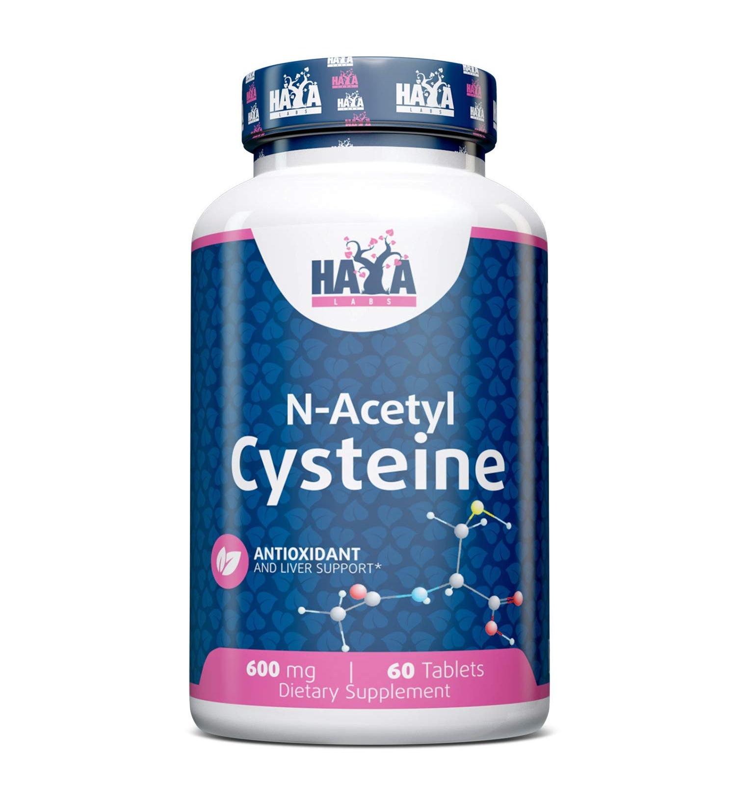 NAcetyl Cysteine NAC Haya Labs 60tabl - Buy Online on GoSupps.com