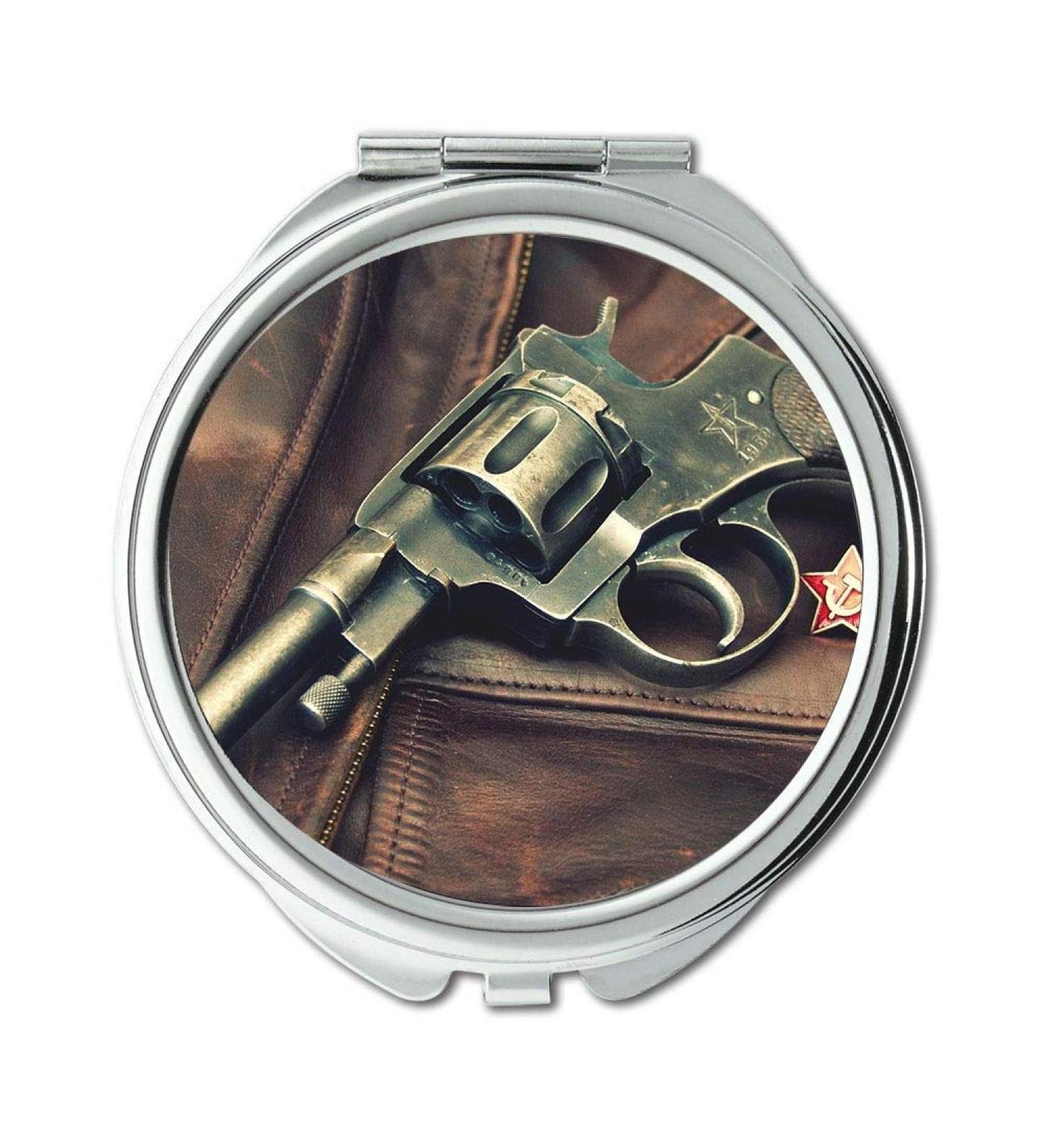 Mirror Compact Mirror pistola Round Mirror new gun pocket mirror portable mirror - Buy Online on GoSupps.com