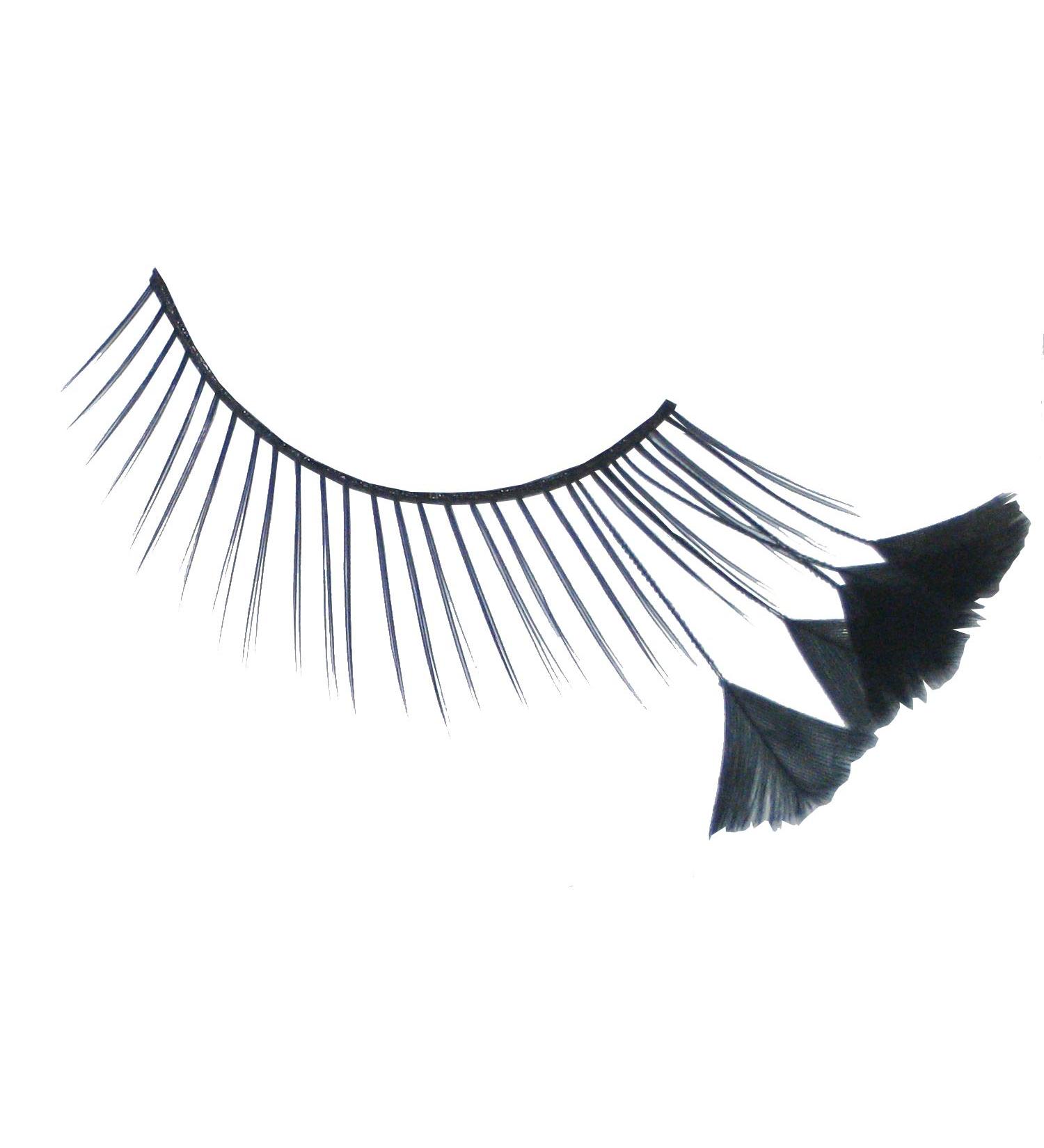 Eulenspiegel 001066 Eyelashes with Feather Brush & 1ml Special Eyelash Glue | International Shipping - Buy Online on GoSupps.com