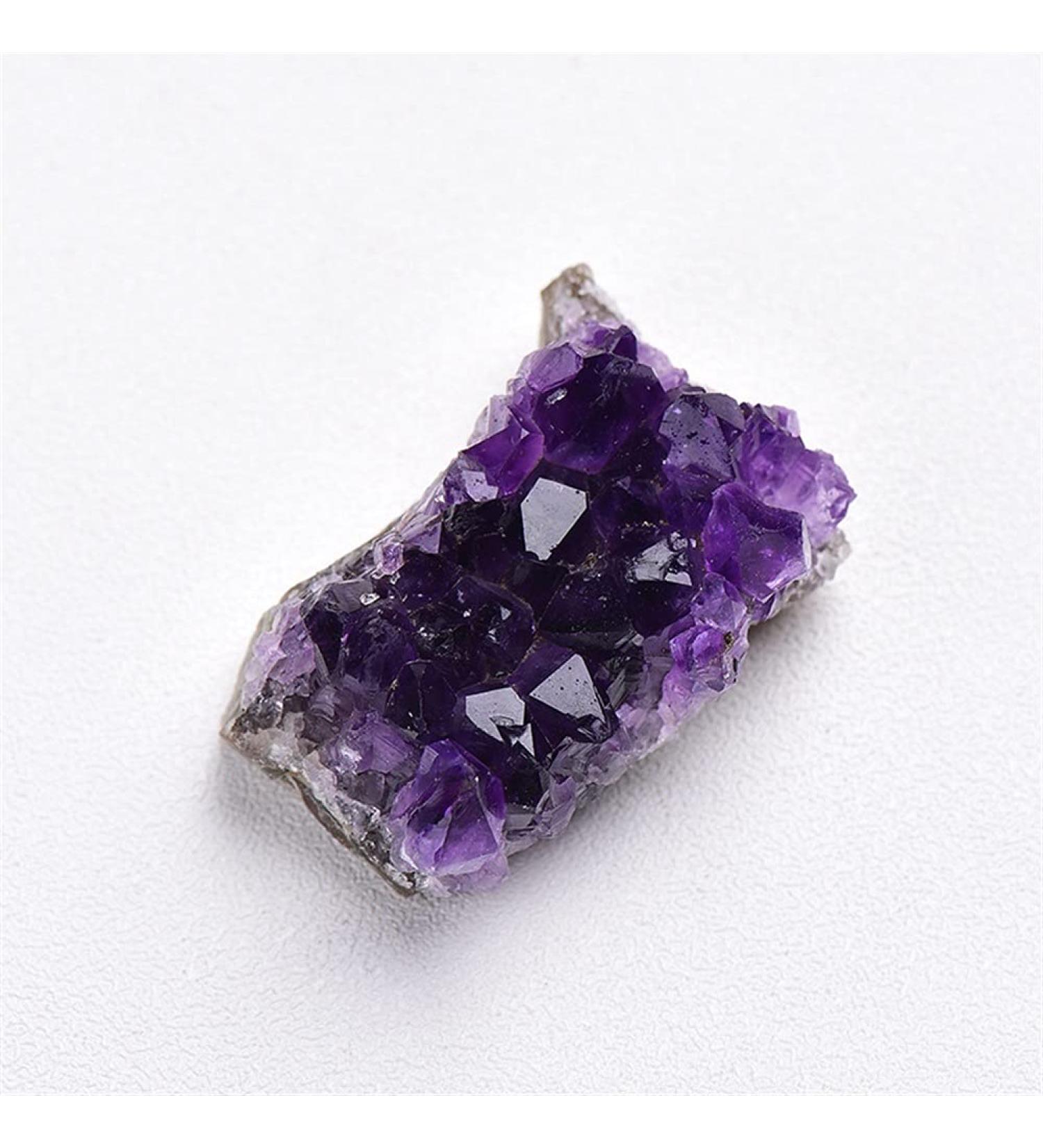 Natural Crystal Rough Decorative Ornaments 1pcs Natural Amethyst Cluster Quartz Raw sStone Purple Feng Shui Stone Ore Home Decoration (Size : 20-50g) (Size : 180-230g) - Buy Online on GoSupps.com