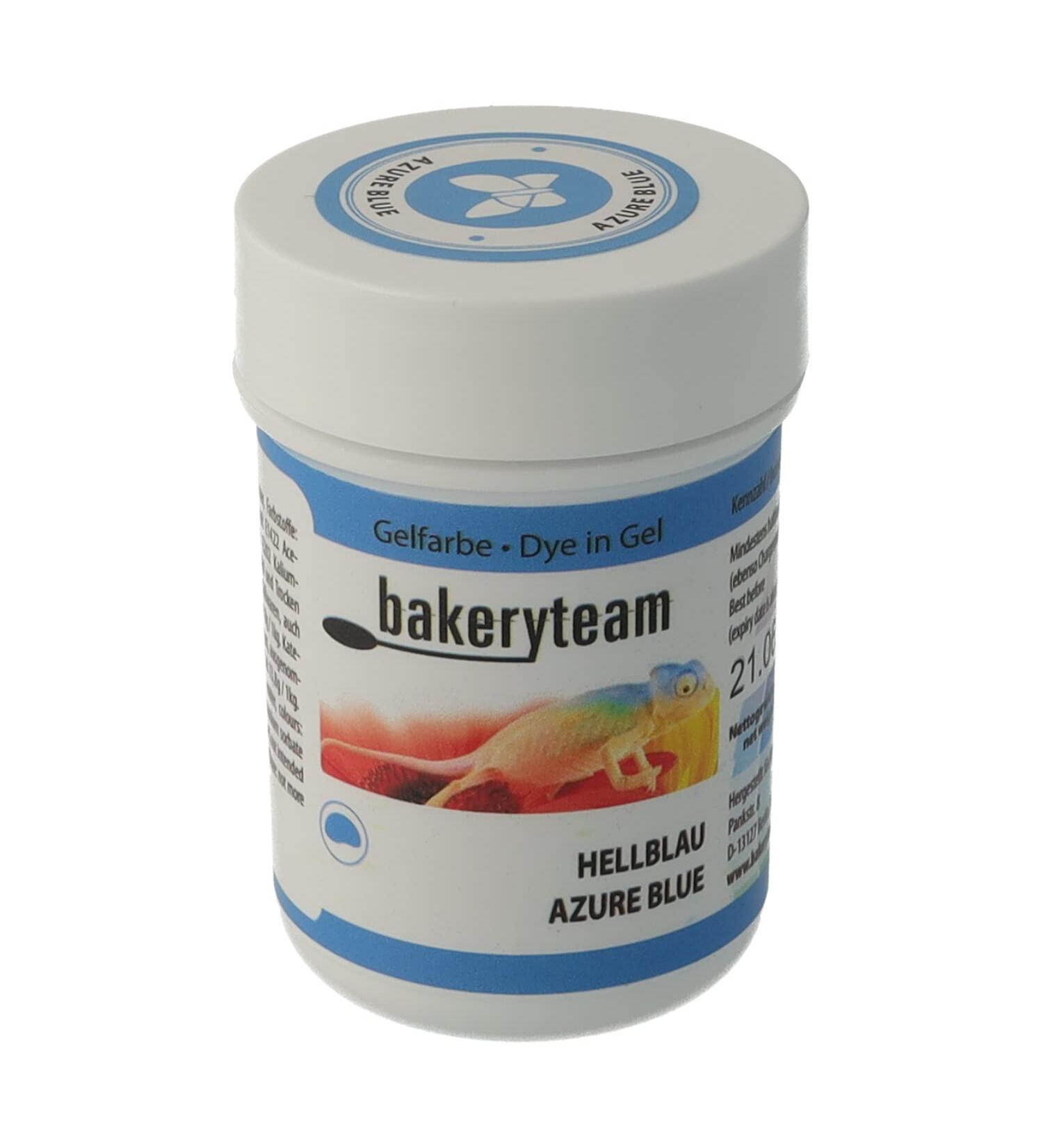 bakeryteam Food Coloring Icing Color Gel Color Light Blue 35 g
