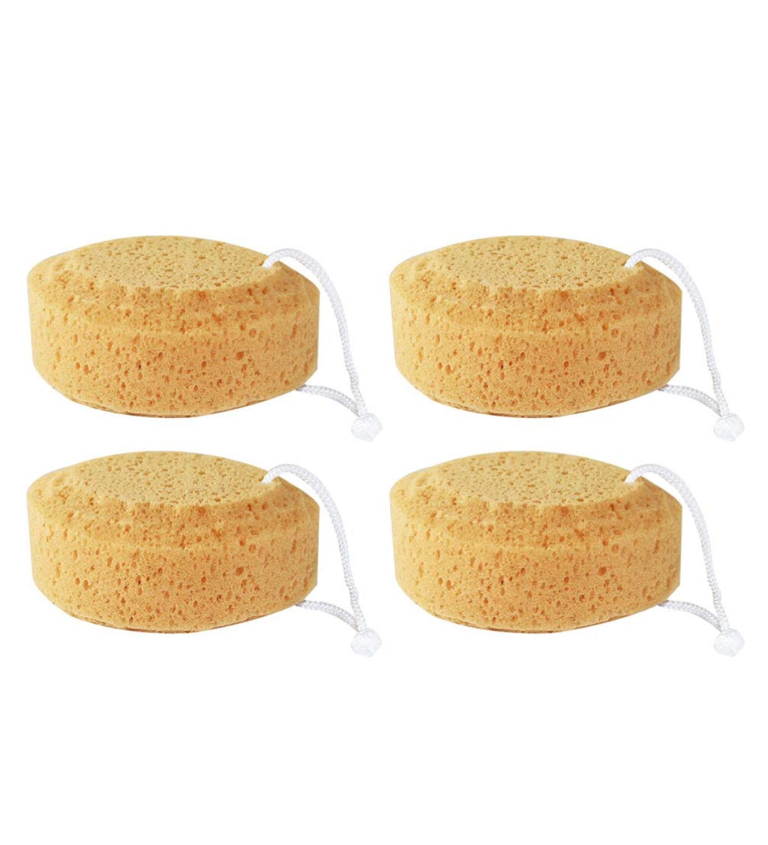 Beaupretty Bath Scrubber & Cleaning Sponge Set - 4PCS Foam Loofah for Shower & Bath Cleaning - Buy Online on GoSupps.com