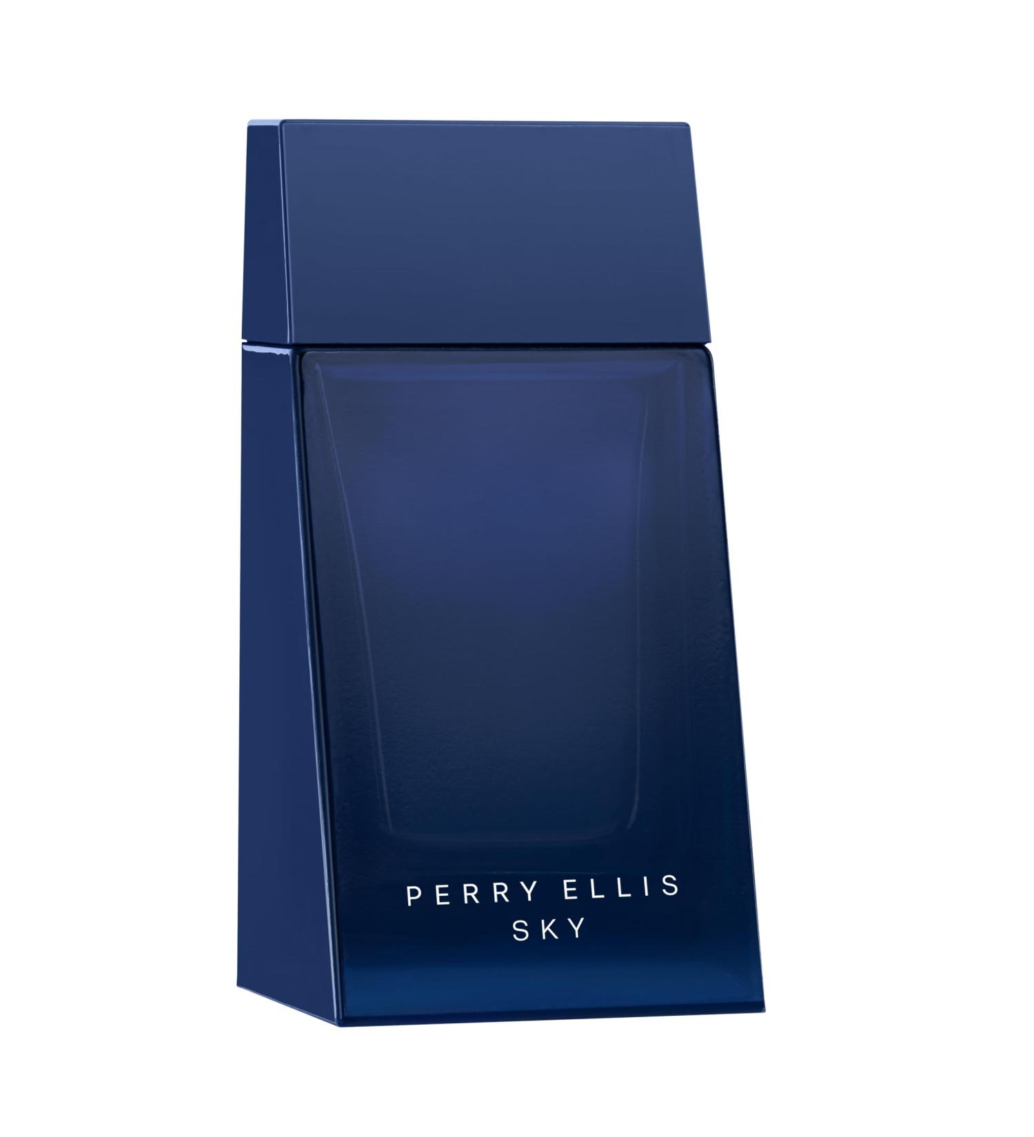 Perry Ellis Sky 3.4 fl oz EDT - Cologne for Men - fresh aquatic citrus - bergamot lime mint violet sandalwood cedarwood - Buy Online on GoSupps.com