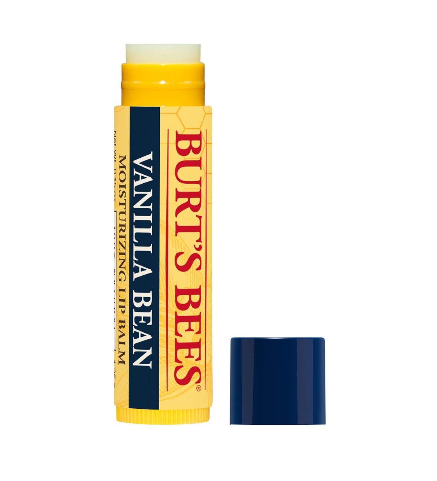 Buy Burt's Bees Vanilla Bean Lip Balm Stick 4.25g - Natural Moisturizer for Soft Lips | International Shipping Available - Buy Online on GoSupps.com
