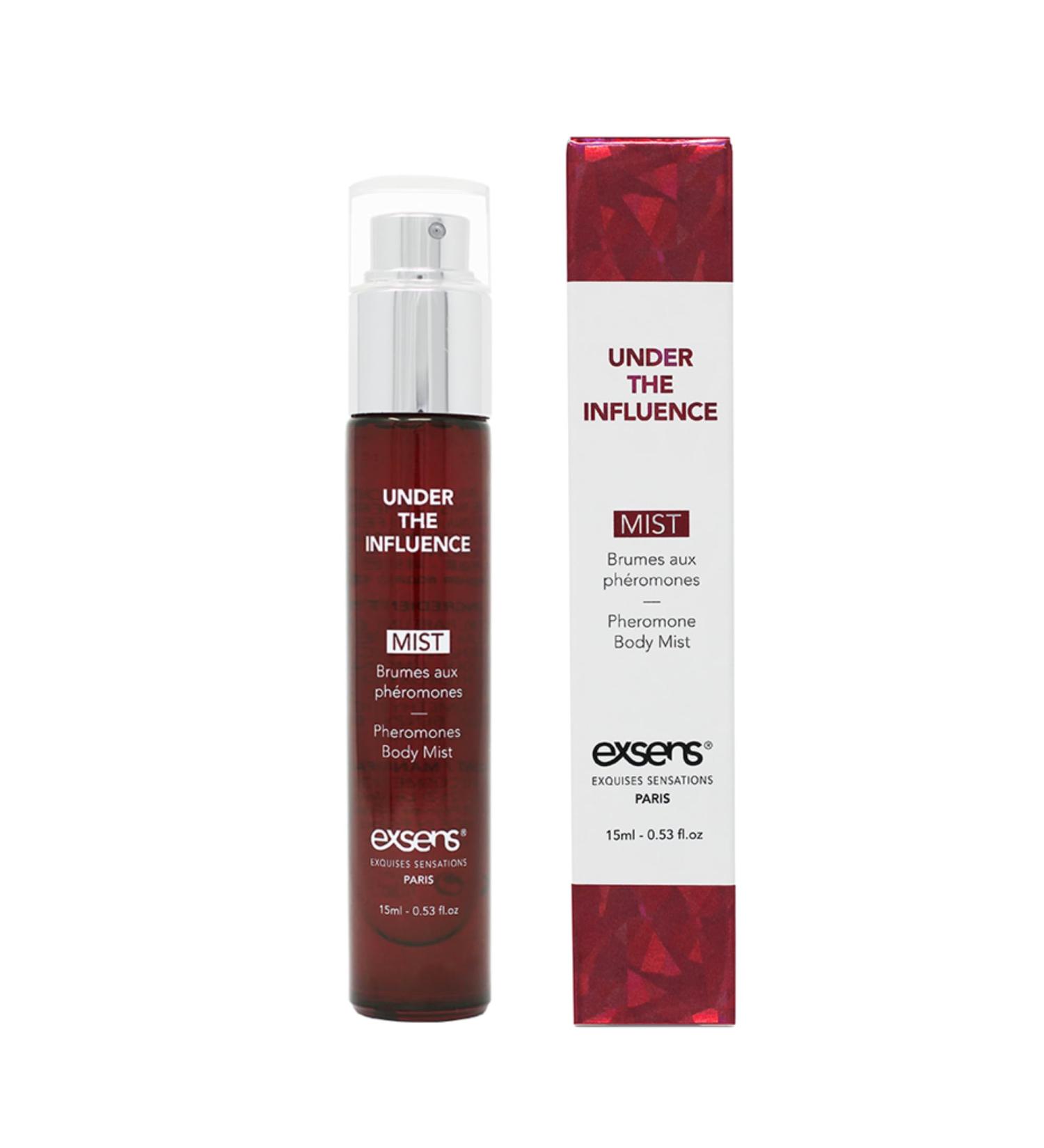 EXSENS Under the Influence Pheromone Perfume Body Mist for Women Long Lasting Scent Fragrance Spray Personal Cologne for Her Attract Men TSA Ready 15 ml - Buy Online on GoSupps.com