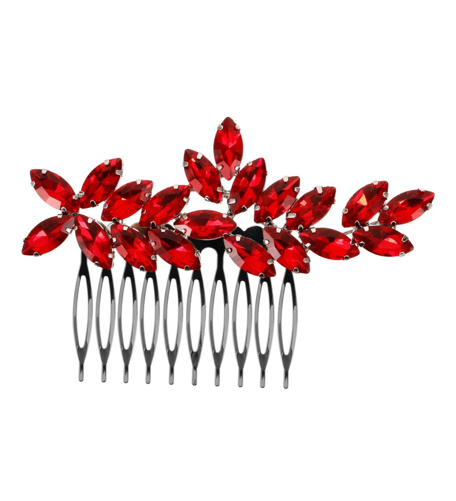 PLAFOPE Bridal Headwear Hair Side Comb Decorative Hair Combs for Women Accessories Rhinestone Hair Combs Bridal Hair Comb Hair Combs for Women Decorative Hair Combs for Wedding - Buy Online on GoSupps.com