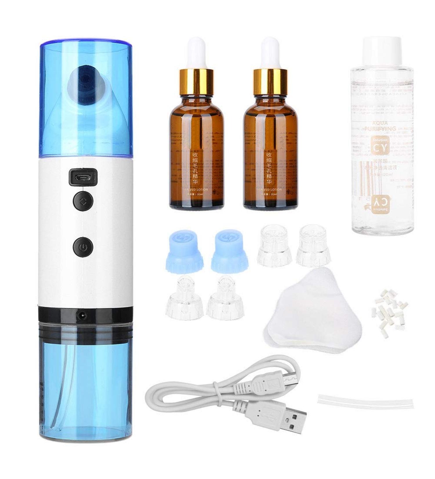 Xcello Portable Mini Electric Face Cleanse Machine Gentle Bubble Cleanser for Blackhead Suction and Pimple Removal - Buy Online on GoSupps.com
