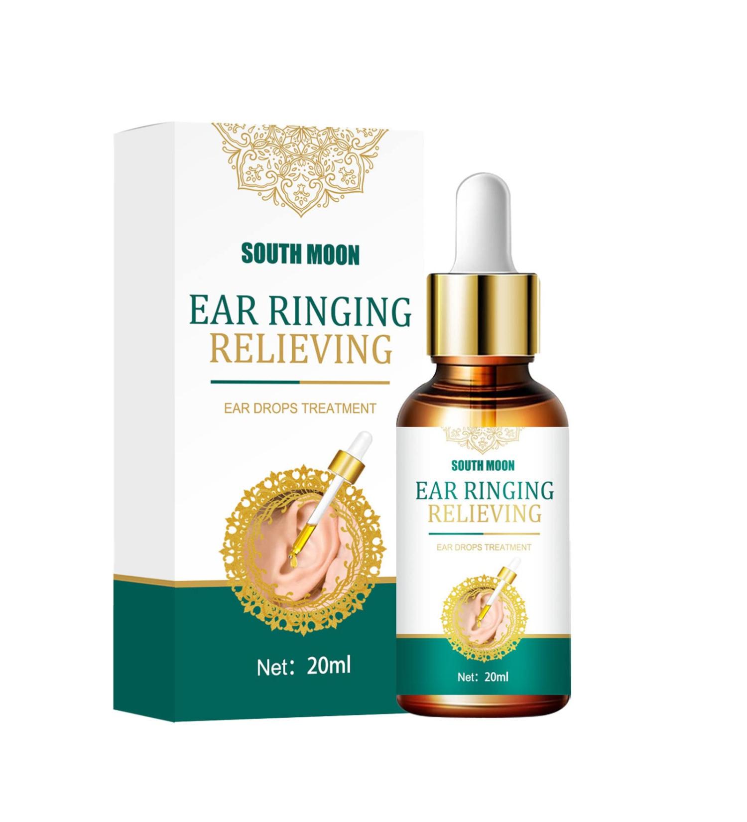Ear Ringing Relief: Tinnitus Ear Drops 20ml for Adults - White, One Size - Buy Online on GoSupps.com