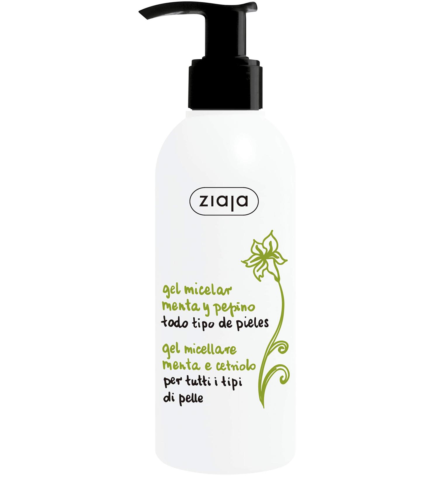 Ziaja cucumber and mint green cleansing gel Micelar