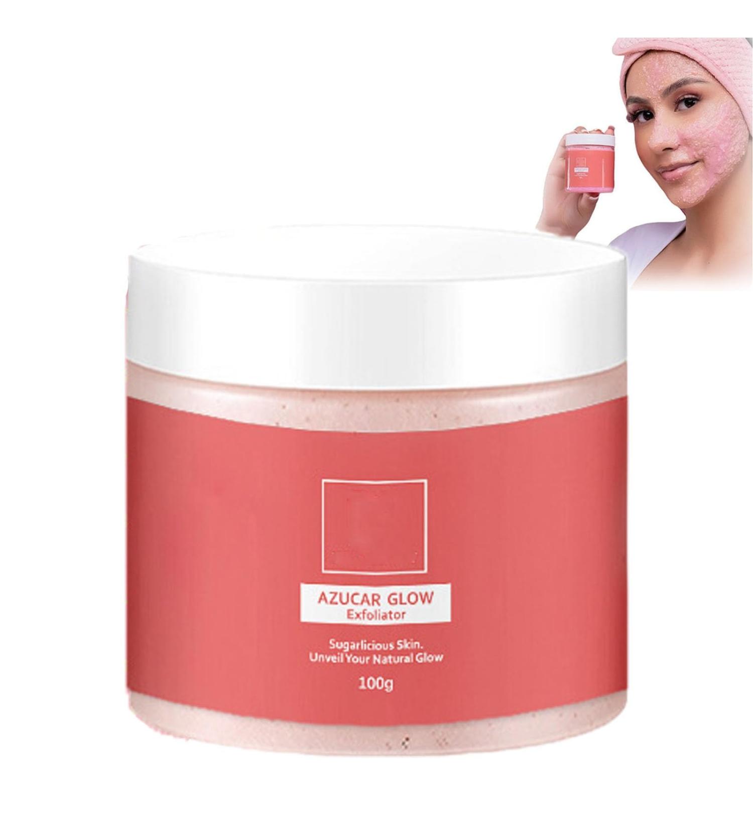 Body Scrub Exfoliating Body Scrub Azucar Glow Blanqueador Y Exfoliating Az car Glow Exfoliator Sugar Face Scrub For Smoother Skin (1PC) - Buy Online on GoSupps.com