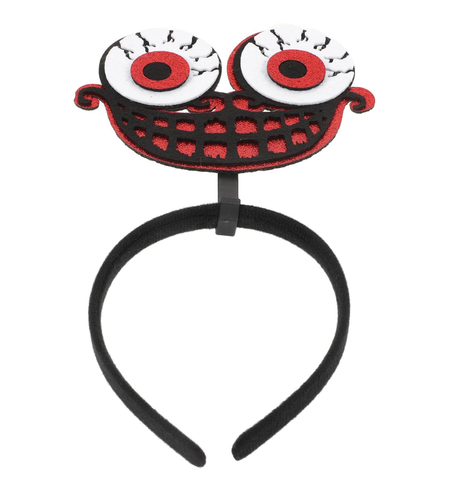 Big Mouth Eyeball Hairband Halloween Themed Headband Halloween Party Headpiece Halloween Witches Hat Headband for Halloween Costume Cosplay Party Favors - Buy Online on GoSupps.com
