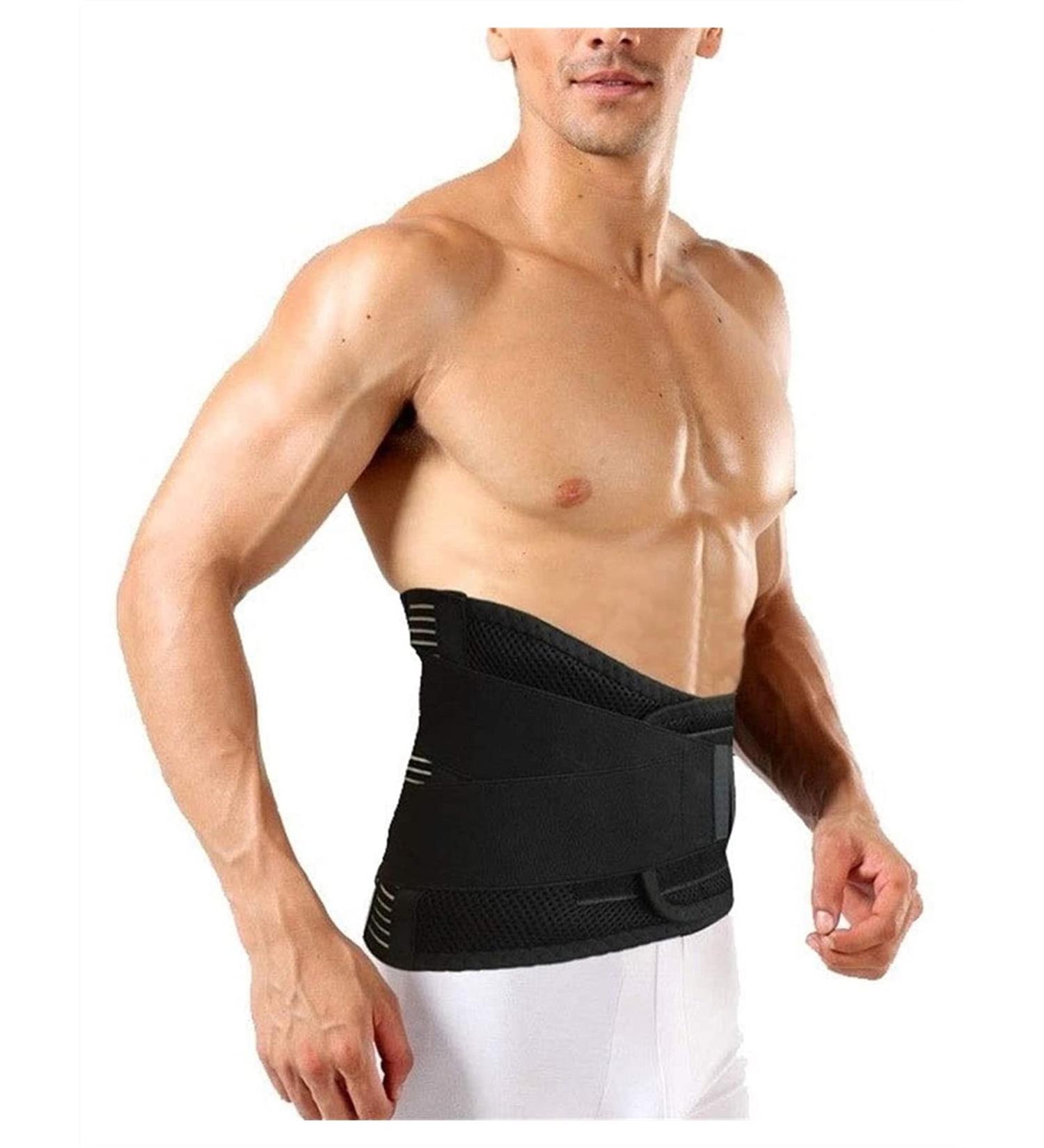 Samnuerly Lumbar Support Belt - Adjustable Back Support for Men & Women | Thermal Lower Spine Protection (XX Large) - Buy Online on GoSupps.com
