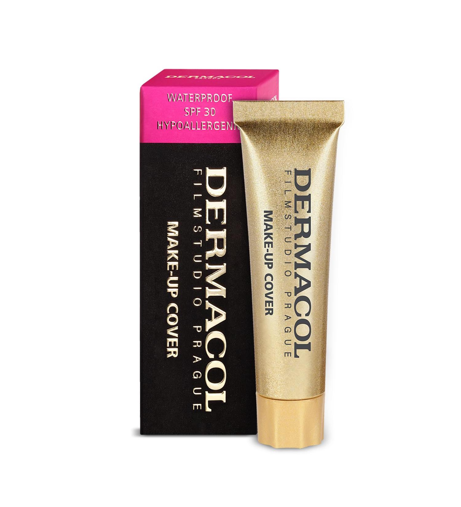 Dermacol Full Coverage Foundation 13G - Waterproof Liquid Makeup with SPF 30 for Oily Skin Acne & Dark Circles | Long-Lasting Shade 207 - Best International eCommerce Buy - Buy Online on GoSupps.com