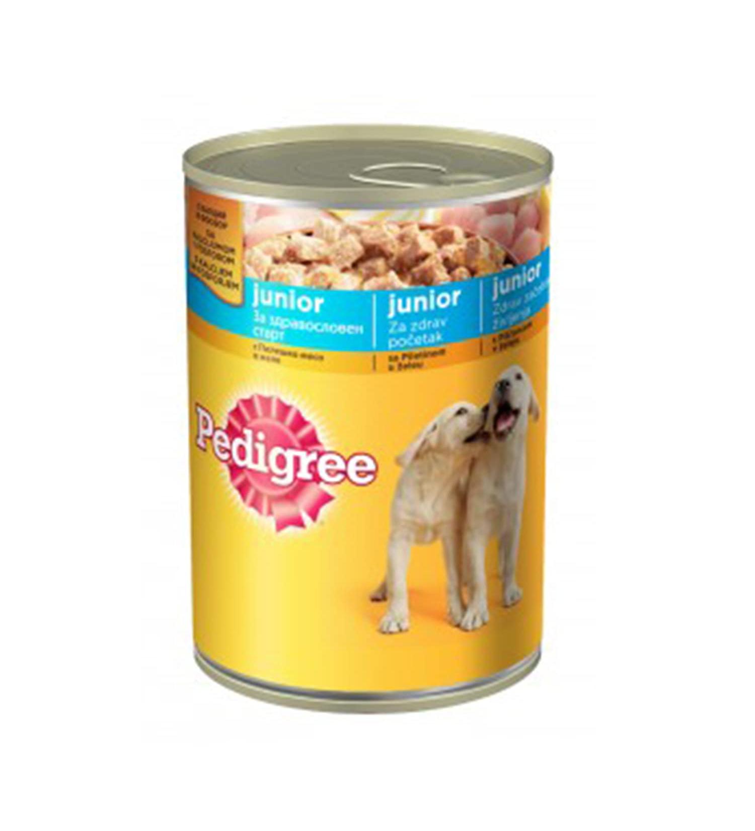 Mars Polska PEDIGREE Can Dry Food for Dogs 400 g Junior Kura / 24