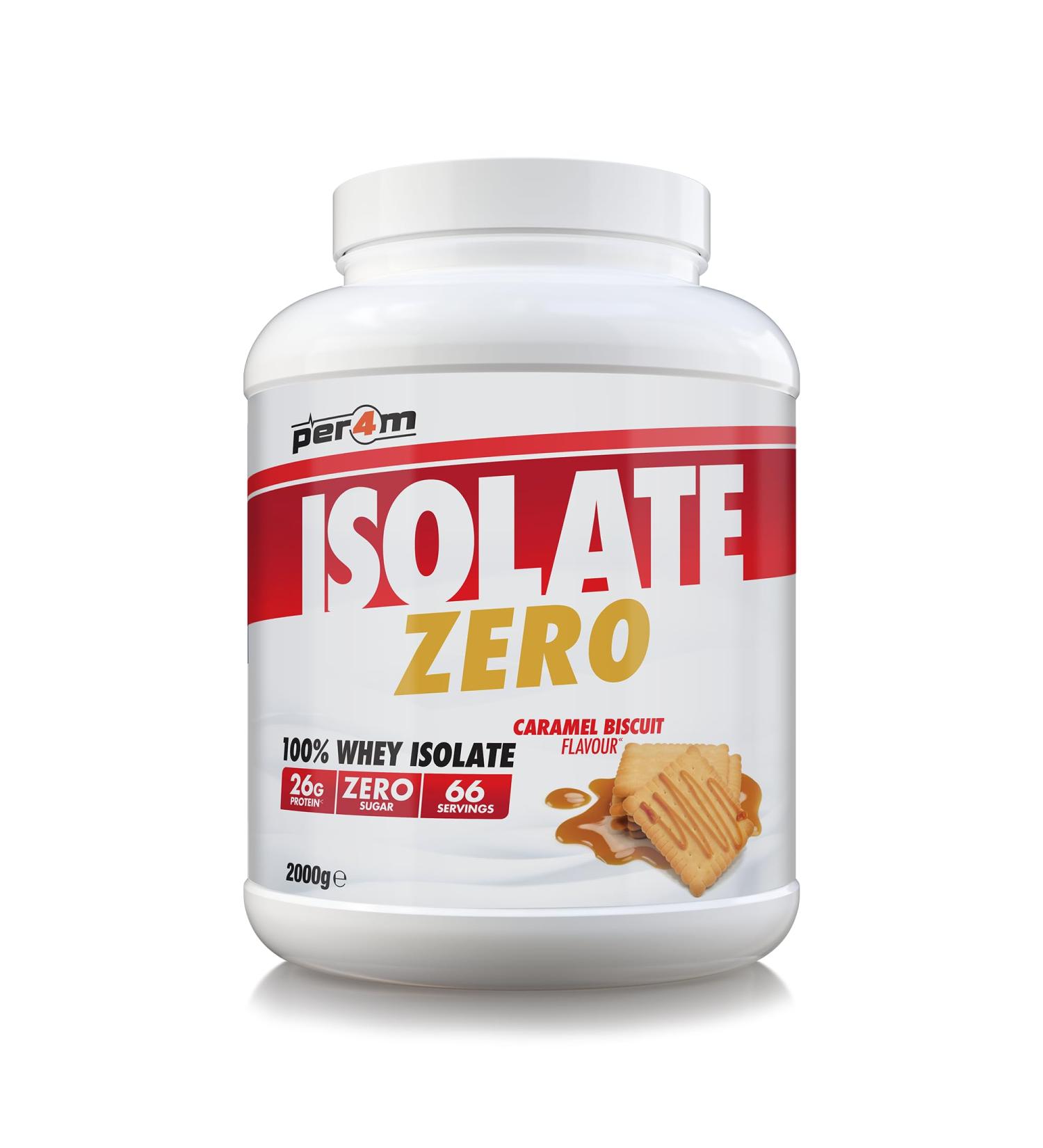  per4m Per4m Isolate Zero Caramel Biscuit 2kg - Buy Online on GoSupps.com