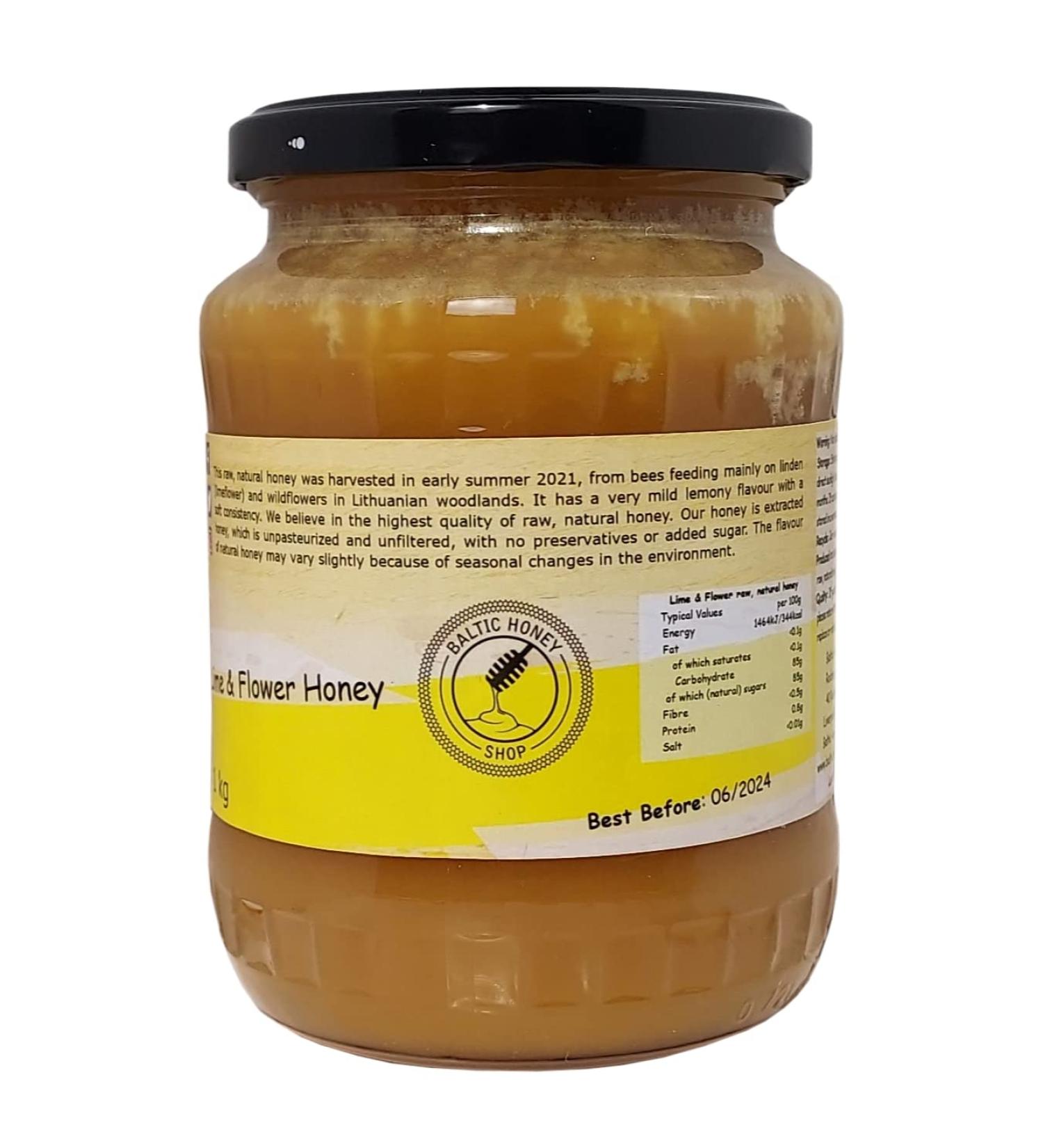 Raw Honey 1 kg (Limwood and Flower)