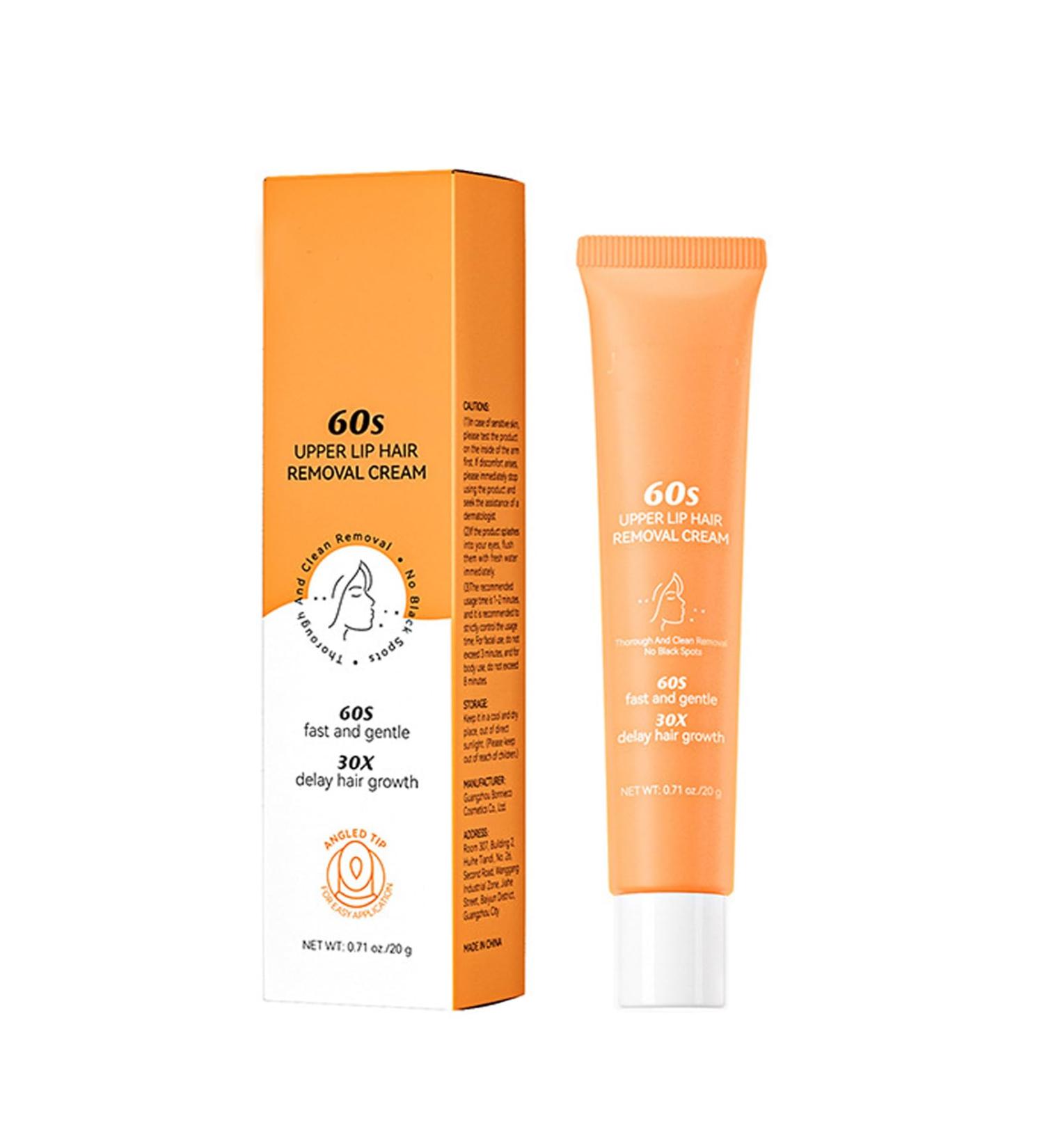  pilateur pour le visage pour femme - Cr me d' pilation pour la l vre sup rieure - Cr me d pilatoire indolore - Non irritante - Inhibe la croissance des poils - Buy Online on GoSupps.com