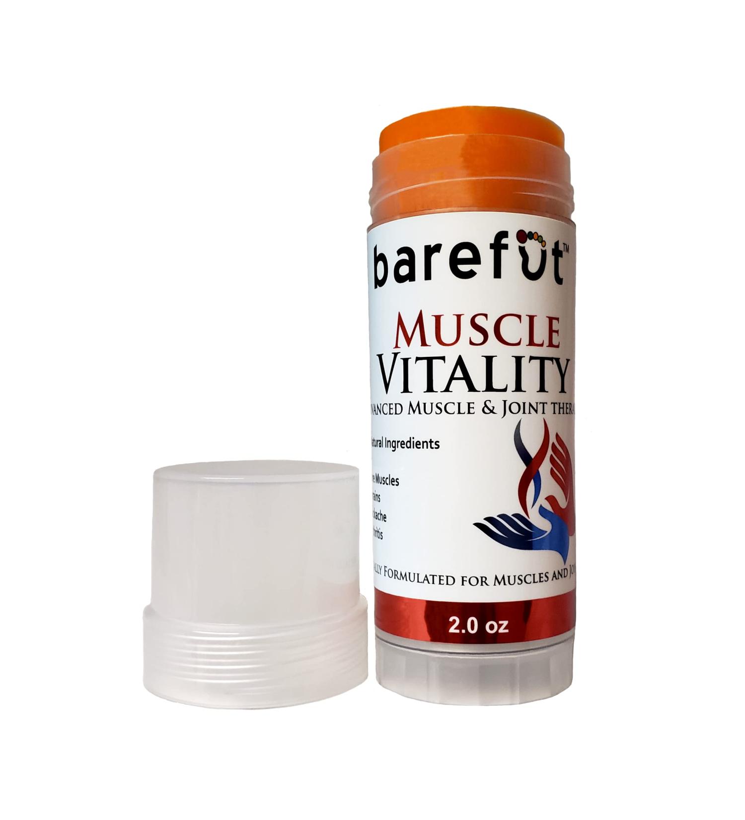 Muscle Vitality All-Natural Pain Relief for Sore Muscles & Joints - Back, Neck, Hands, and Feet - Buy Online on GoSupps.com