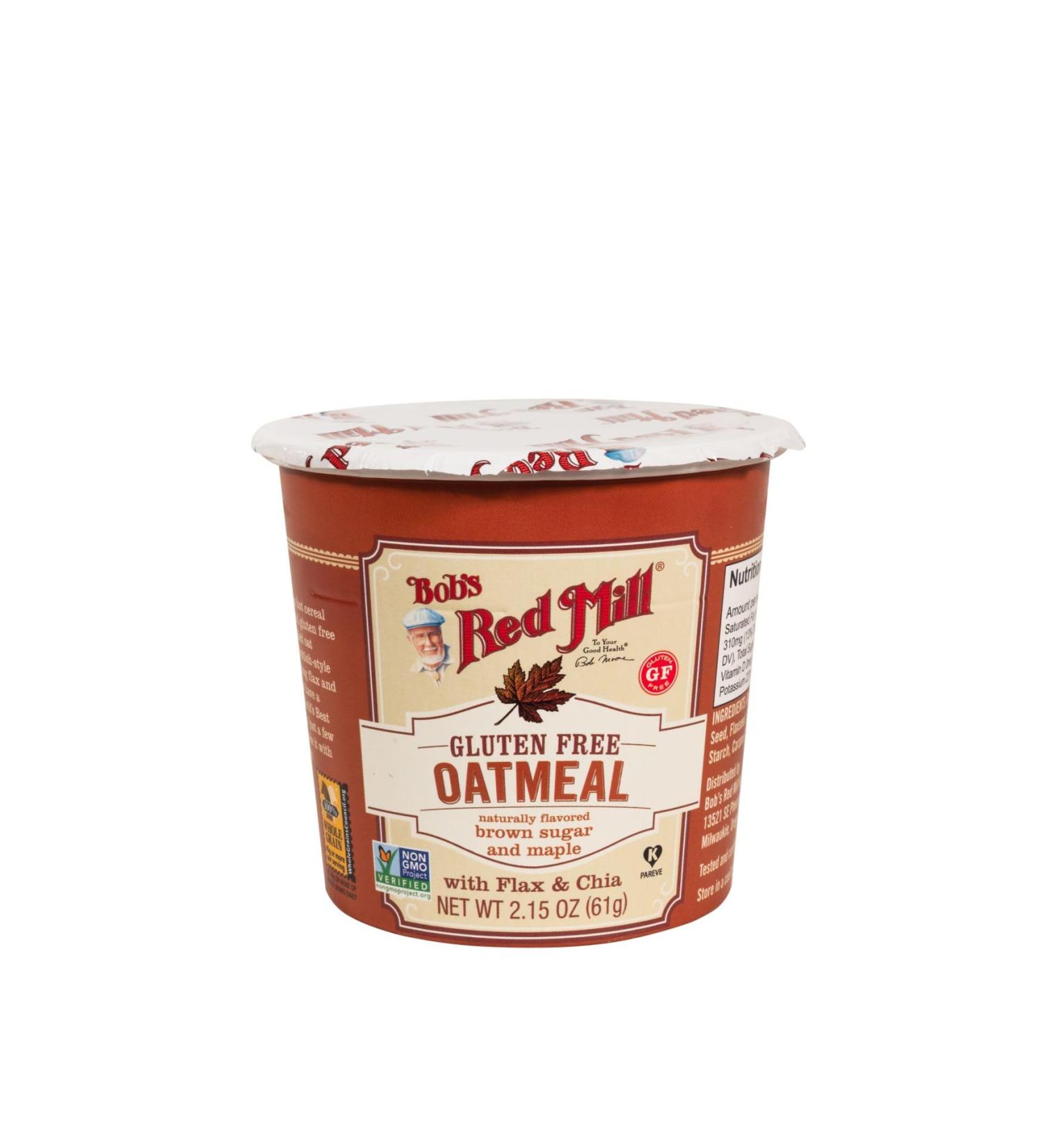 BOB'S RED MILL Gluten Free Oatmeal Cup Maple Brown Sugar Maple & brown Sugar 61 grams - Buy Online on GoSupps.com