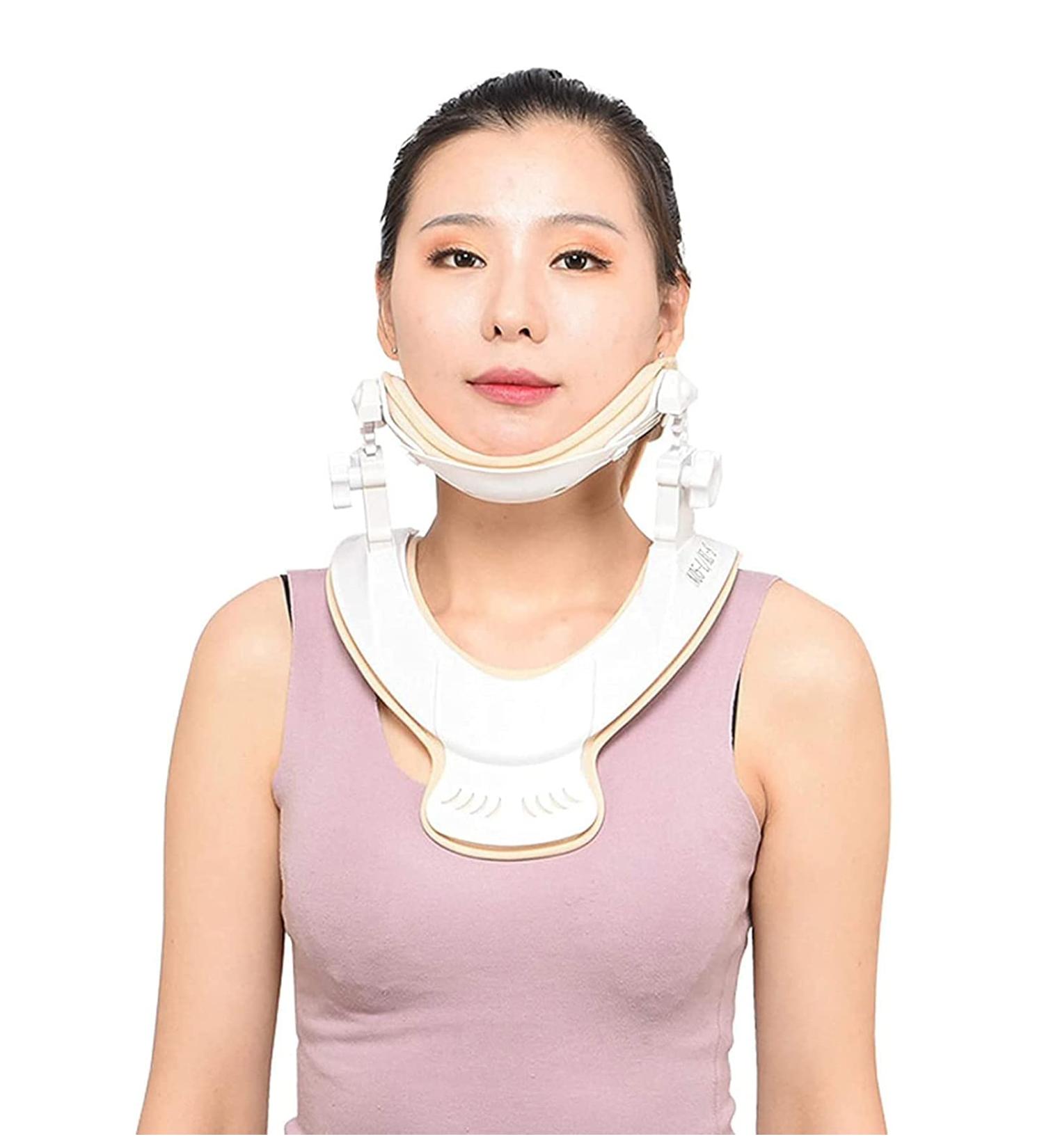 Adjustable Vertebral Neck Traction Device for Home & Travel - Improve Spine Alignment - Buy Online on GoSupps.com