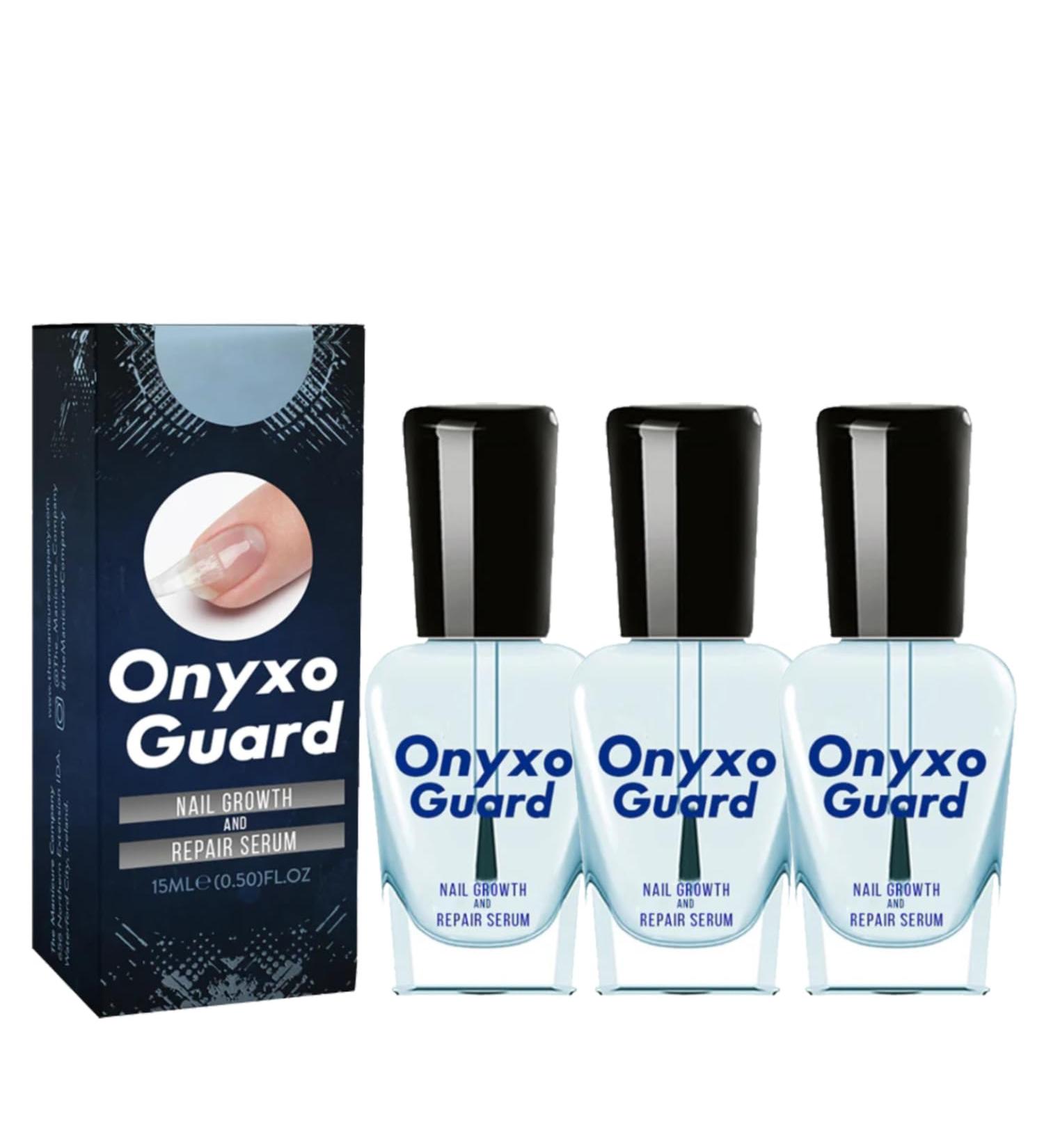 Biancat OnyxoGuard Nail Growth and Repair Serum OnyxoGuard Serum Nail Growth Serum Nail Growth and Strengthener Nail Serum Repair Essence Nail Strengthener for Thin Nails and Growth (3pcs) - Buy Online on GoSupps.com