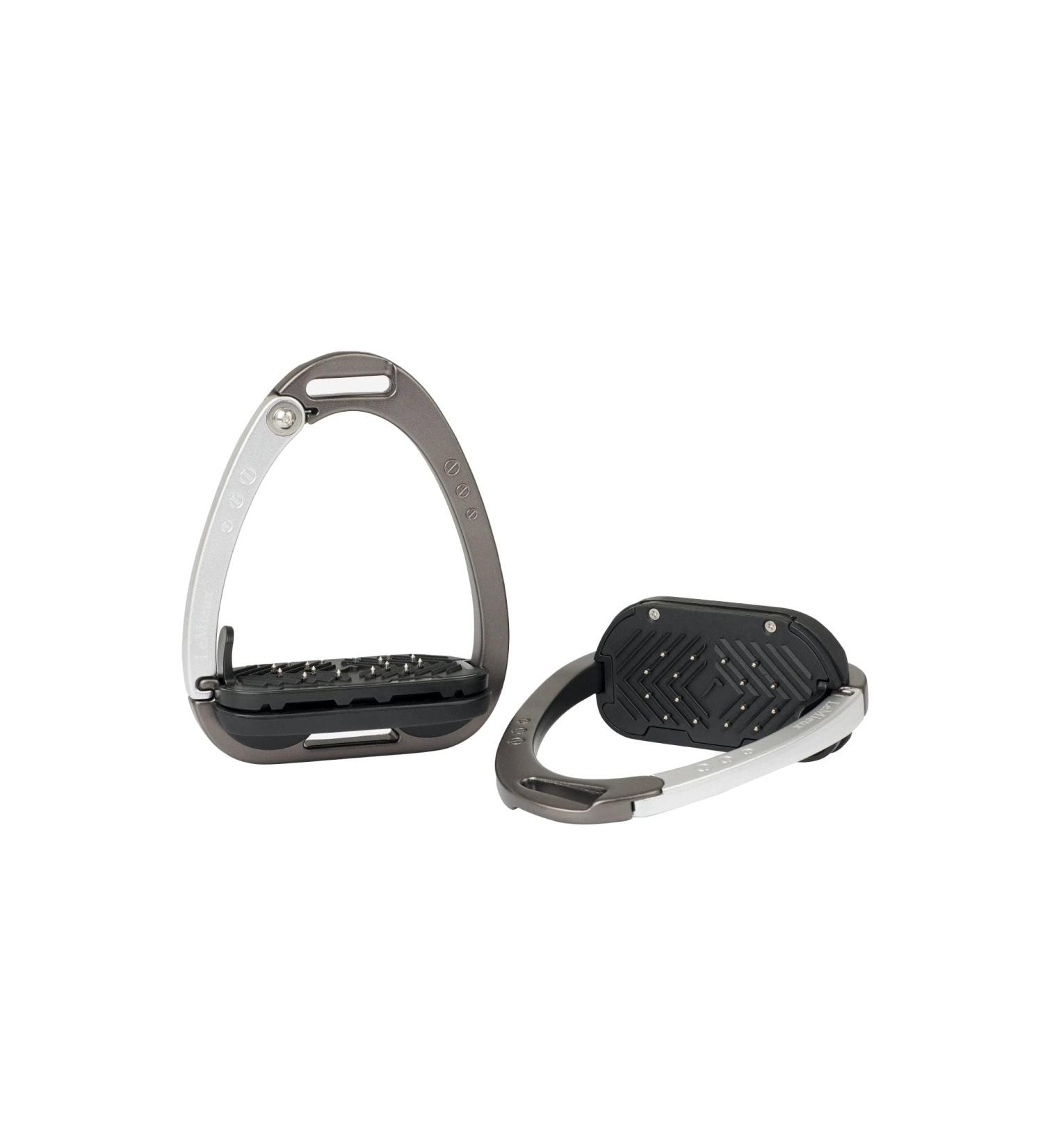 LeMieux Vector Balance Stirrup - Carbon/Silver - Buy Online on GoSupps.com