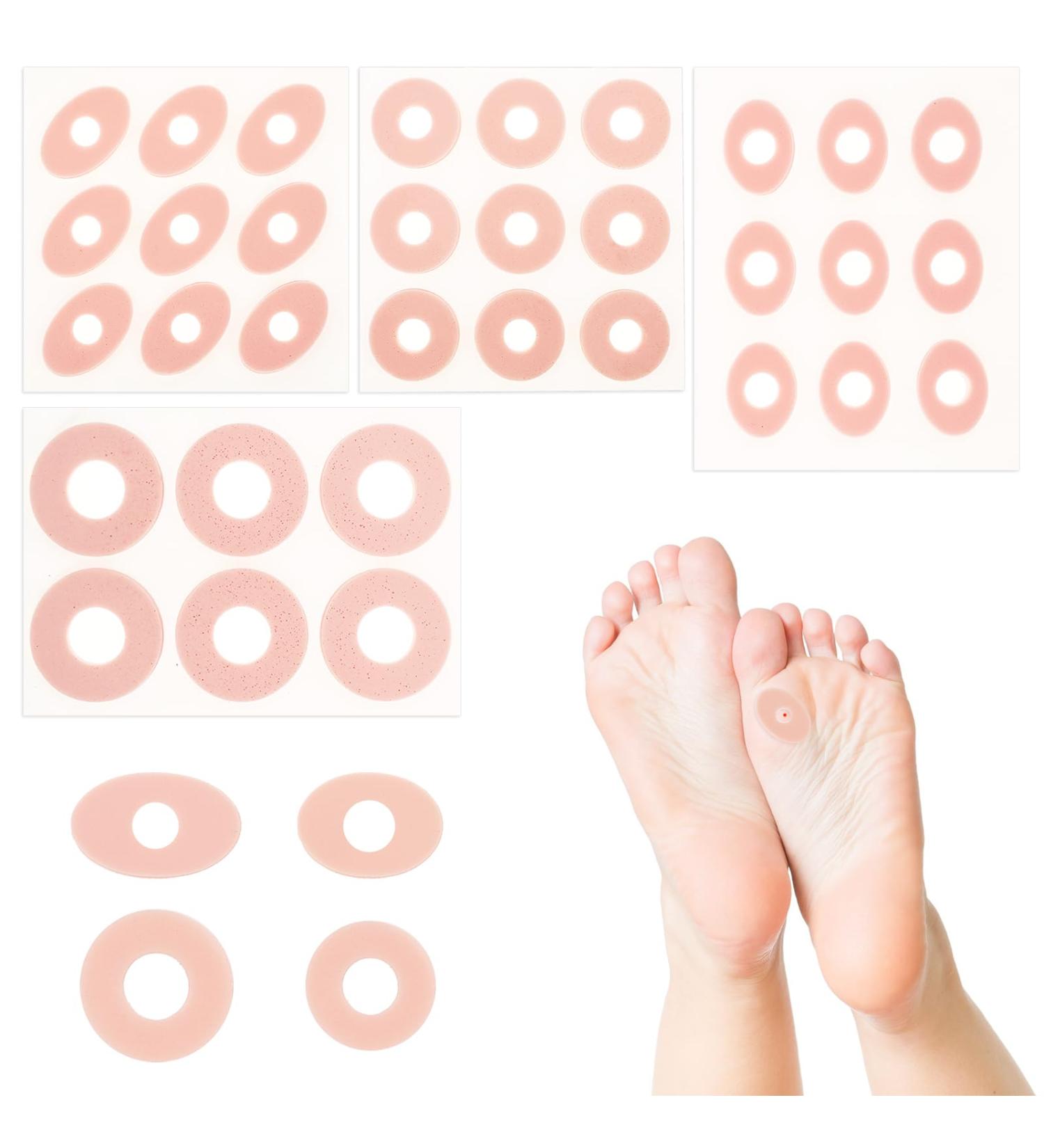 Giantree Corn Cushions Soft Foam Callus Pads Self-Adhesive Foot Care Cushions Reduce Foot and Heel Pain Waterproof Corn Protectors Pads for Feet Relief from Corns Blisters 33Pcs - Buy Online on GoSupps.com