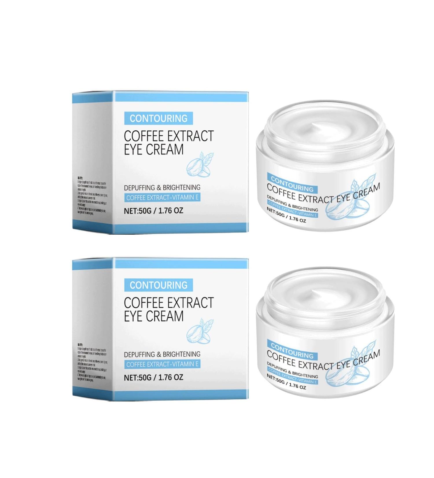 Caffeine Eye Cream for Dark Circles & Puffiness | Anti-Aging Treatment for Fine Lines & Bags (2PCs) - Shop Now! - Buy Online on GoSupps.com
