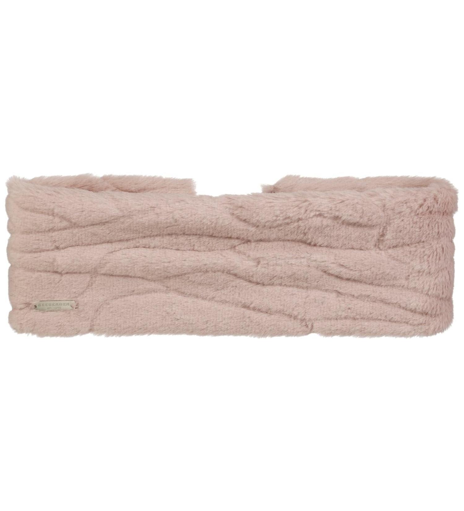Seeberger Faux Fur Headband Women rose One Size 6 3/4-7 1/4 rose - Buy Online on GoSupps.com