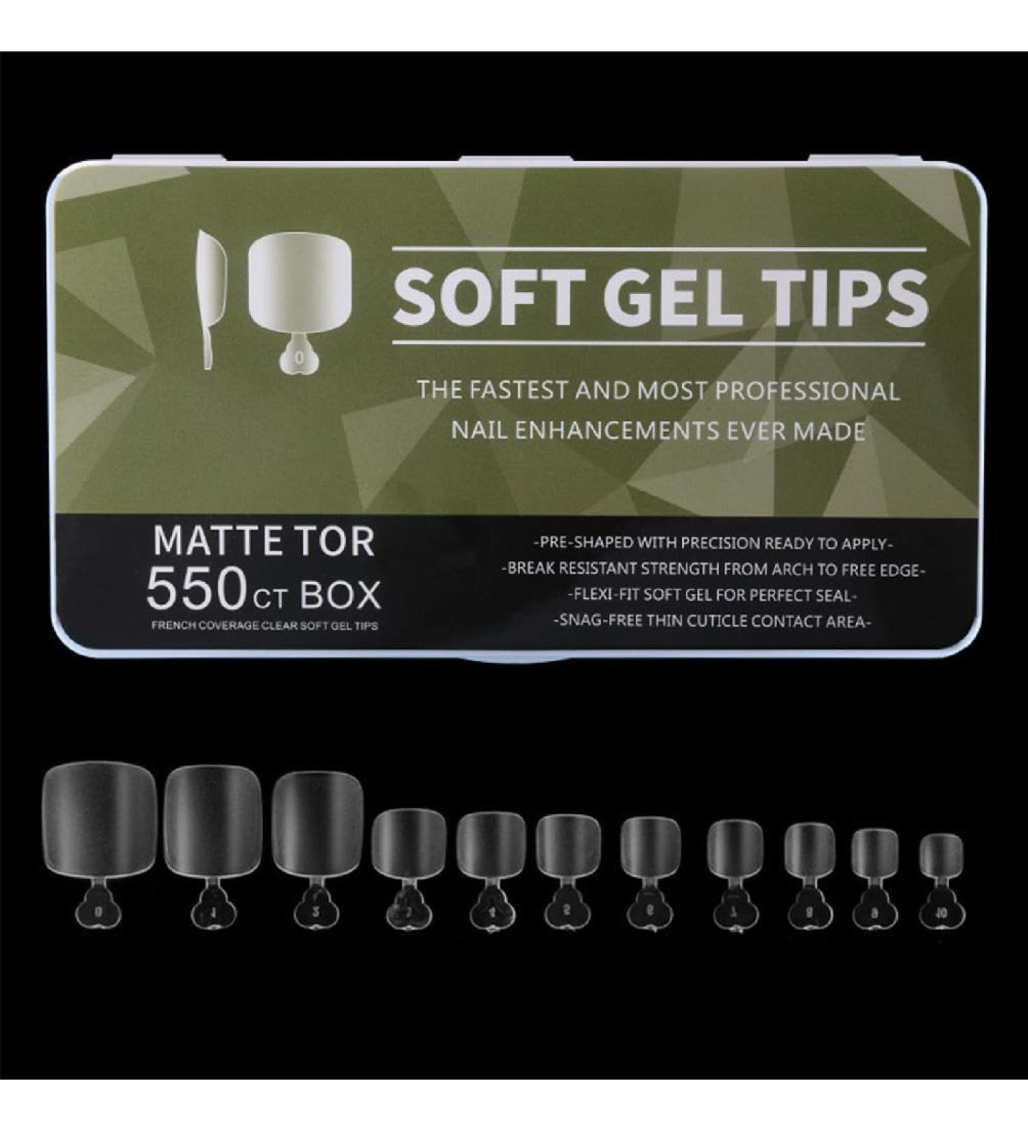 550Pcs Clear Soft Fake Toenail Square Fake Toenail Full Coverage Press On Toe Nail for Nail Extension DIY Fake Foot Nail Press On Toenails Artificial Toenails for Women Full Cover Toe Nails Toenail - Buy Online on GoSupps.com