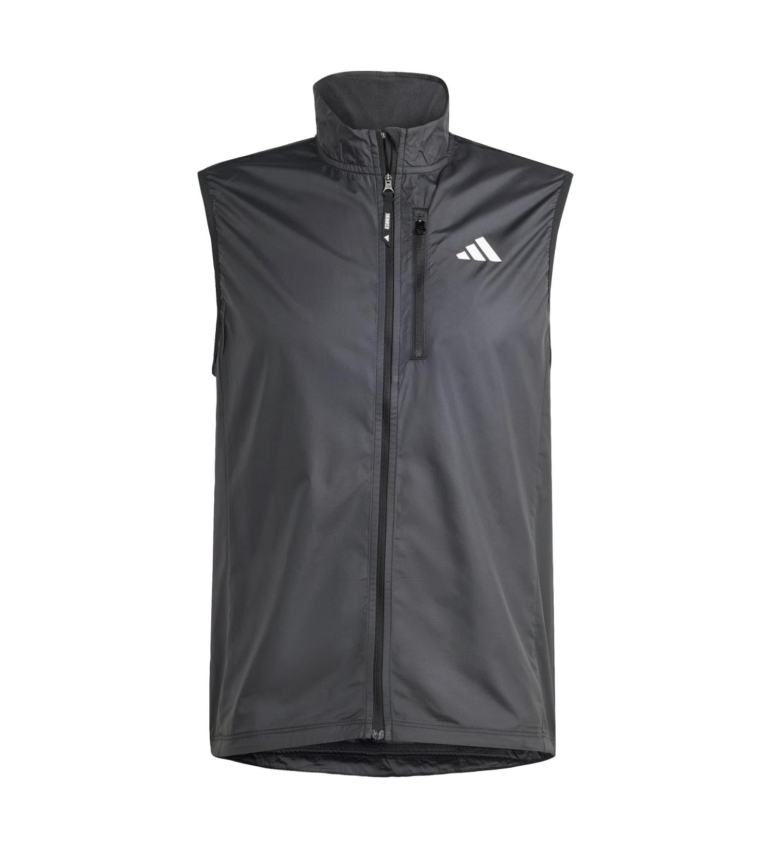 Buy adidas Men's Own The Run Vest Jacket XL Black - Lightweight Running Gear for Ultimate Comfort - Buy Online on GoSupps.com