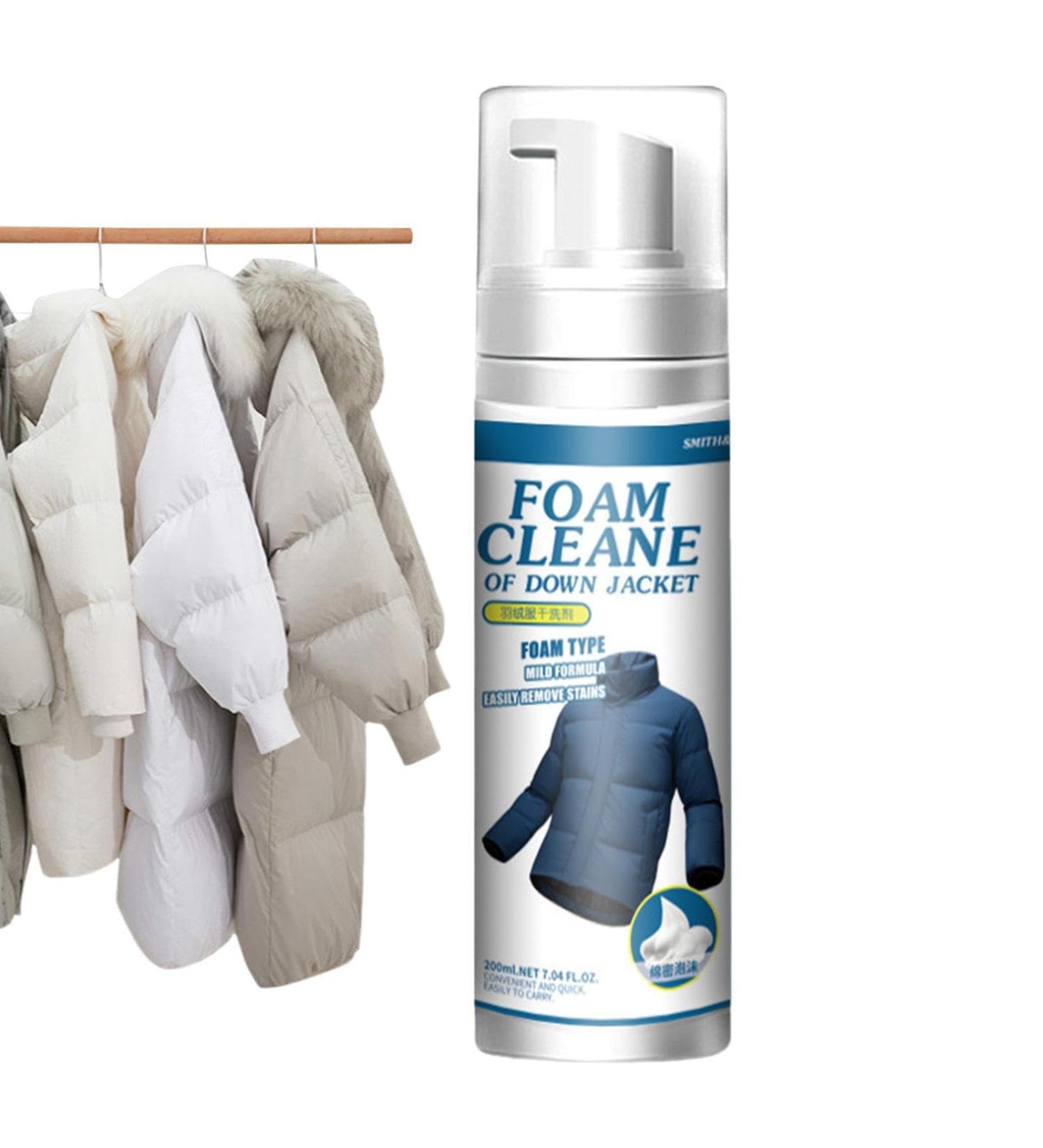 DTT Down Wear Detergent - Downwear Detergent Foam Spray - Laundry Detergent for Down Jackets Garment Stubborn Stain Cleaner for Clothes - Buy Online on GoSupps.com