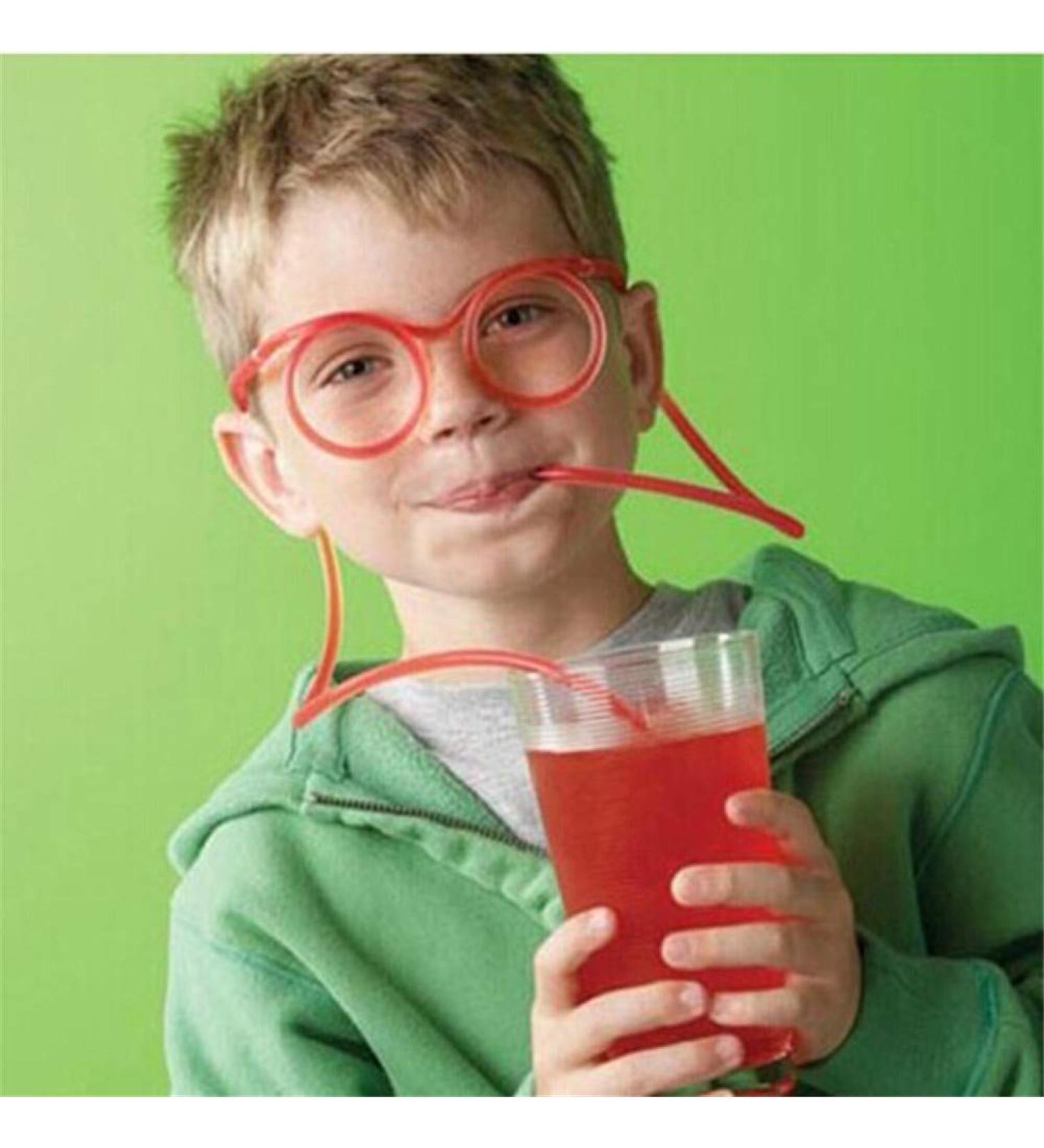 8Piece Silly Straw Eye Glasses Crazy Straws For Kids Kids Funny Glasses Silly Straws Reusable Party Supplies For Kids Crazy Straws For Skids Reusable  - Buy Online on GoSupps.com