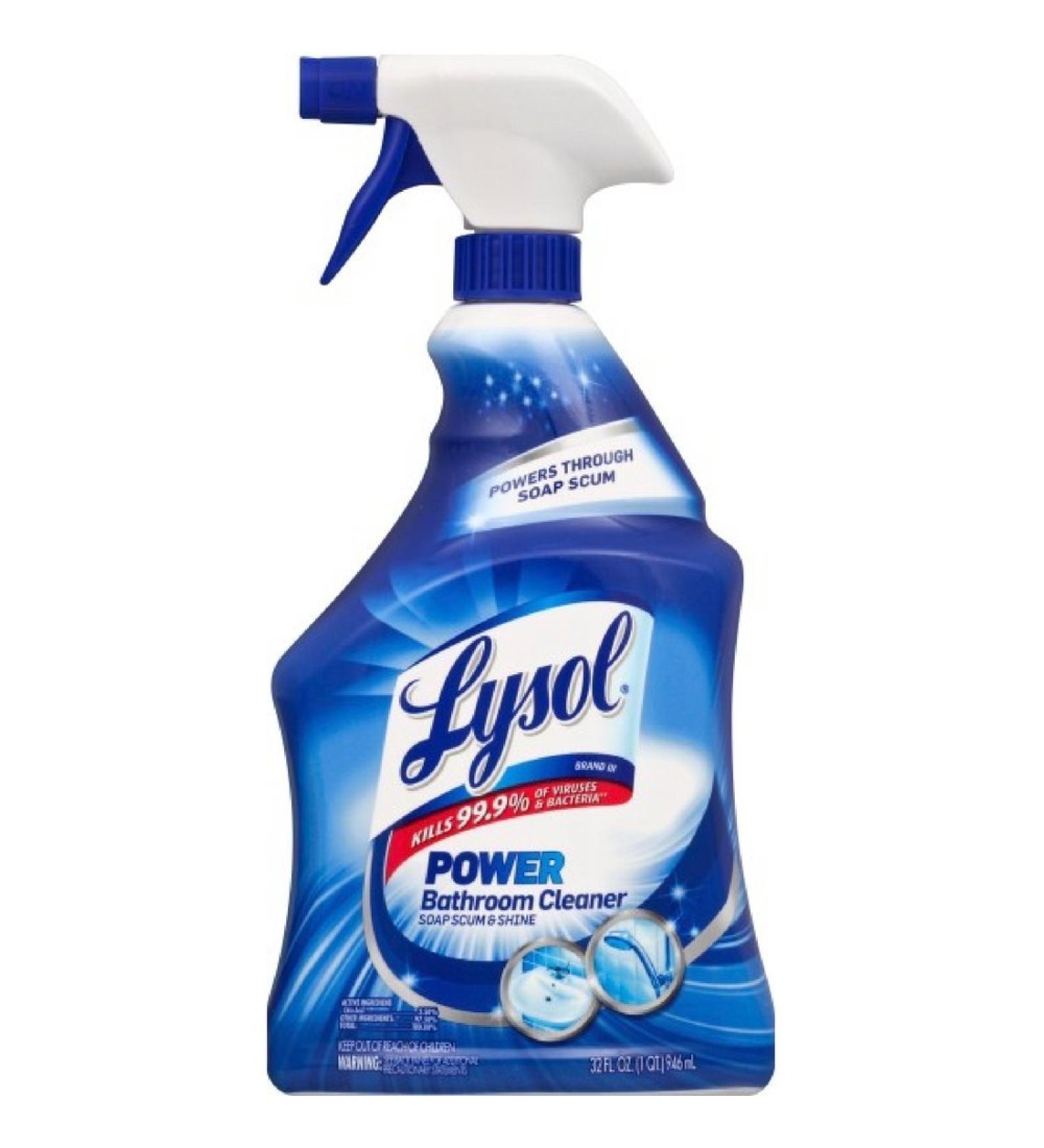 Lysol Bathroom Cleaner - Trigger Island Breeze 32 Oz. (Pack of 6)