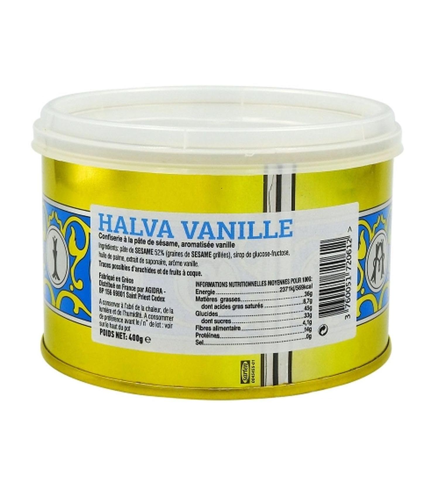 HALVA SUPERIOR QUALITY VANILLA - 400GR - Buy Online on GoSupps.com