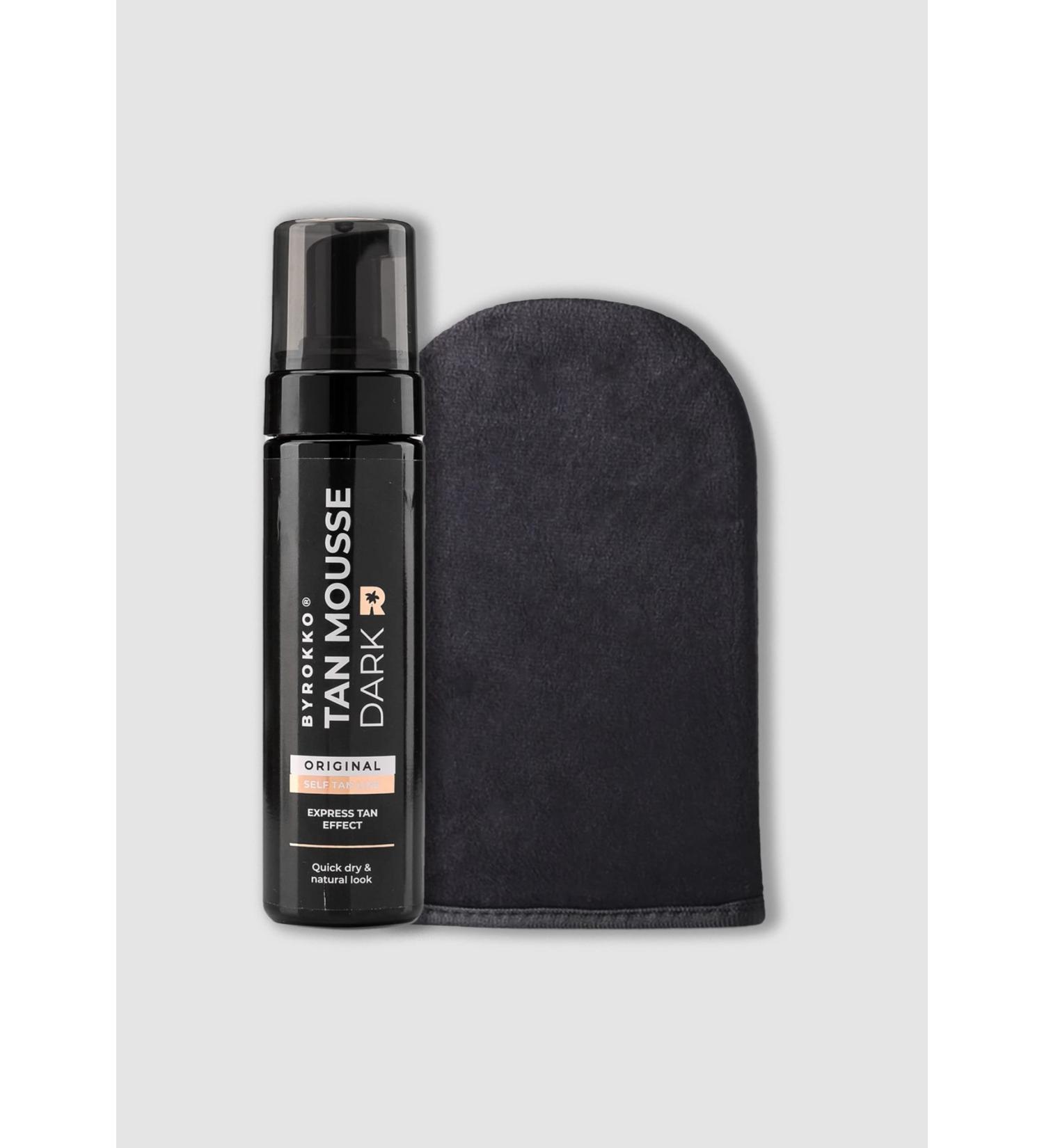 Byrokko Tan Mousse - Natural Looking Sunless Tanner Foam 6.76Fl Oz with Free Mitt - Buy Online on GoSupps.com