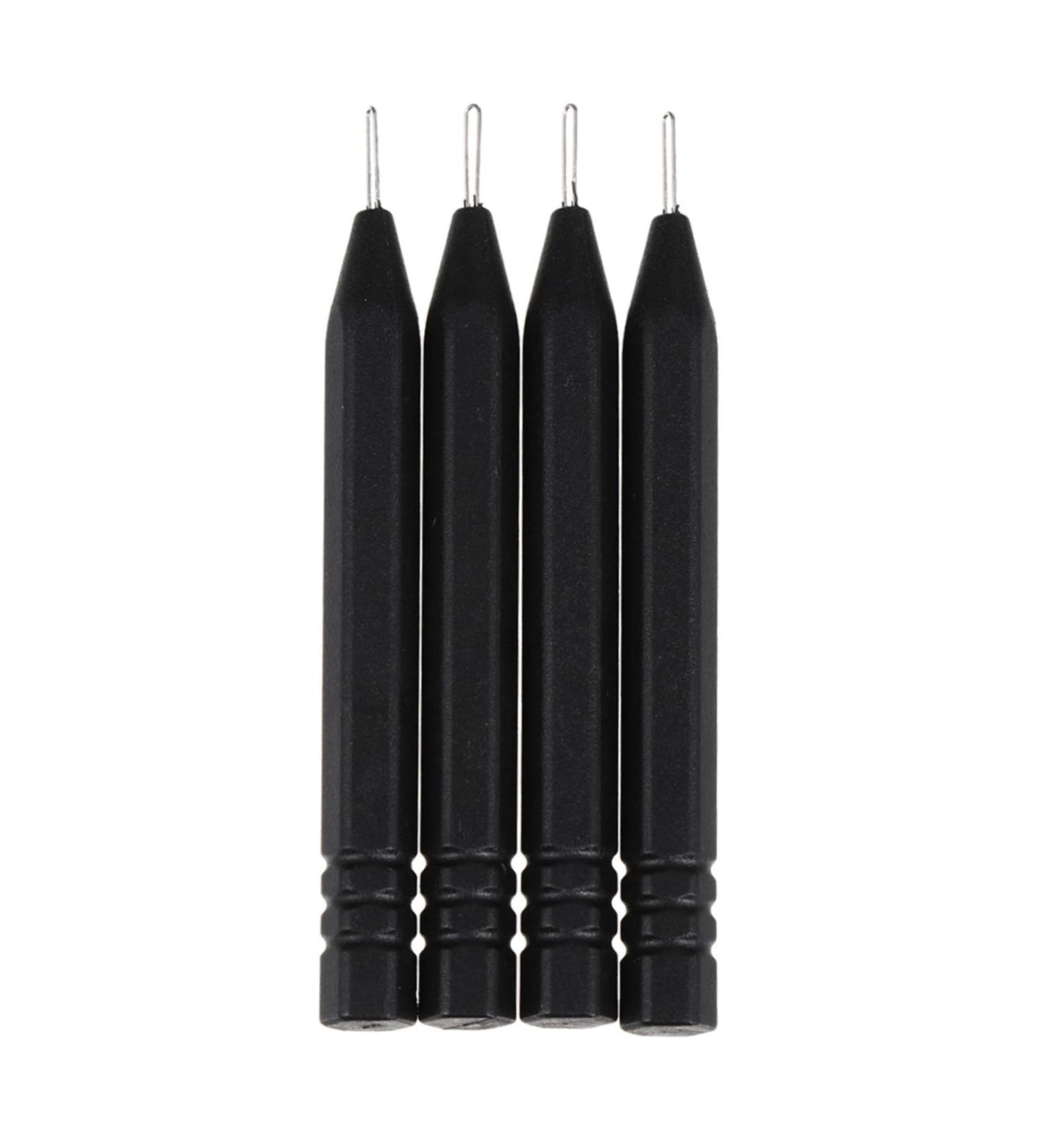 FOYTOKI 4pcs Hearing Aid Cleaner Steel Needle Rod Earwax Removal Tool Earmold Cleaning Rod - Buy Online on GoSupps.com