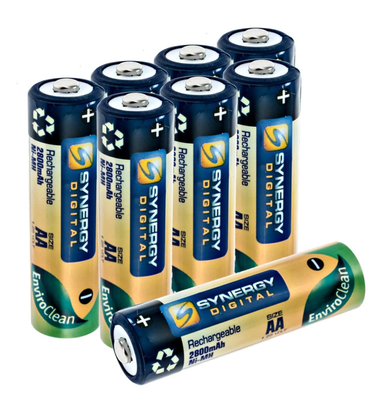 Synergy Digital Remote Control Batteries for XTIM RC Avitron V2.0 Drone - 8 x AA Rechargeable Ni-MH 2800mAh Combo-Pack - Buy Online on GoSupps.com
