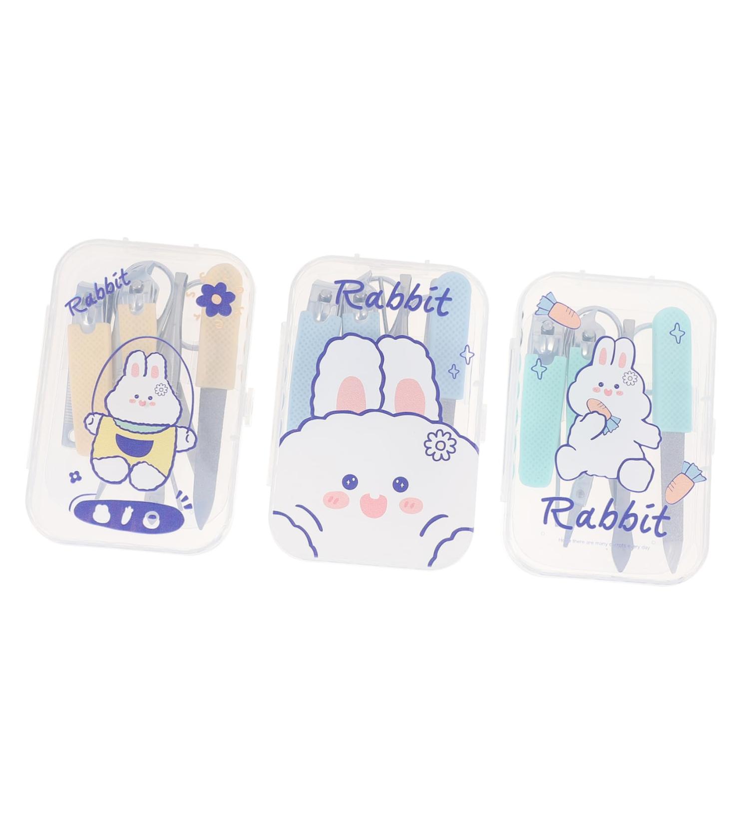 minkissy 3 Sets Nail Set Manicure Grooming Kit Finger Pliers Portable Nail Clipper Nail Clippers Kit Kids Tools Nail File Kit Nail Clipper Kit Slicer Household Baby Stainless Steel - Buy Online on GoSupps.com