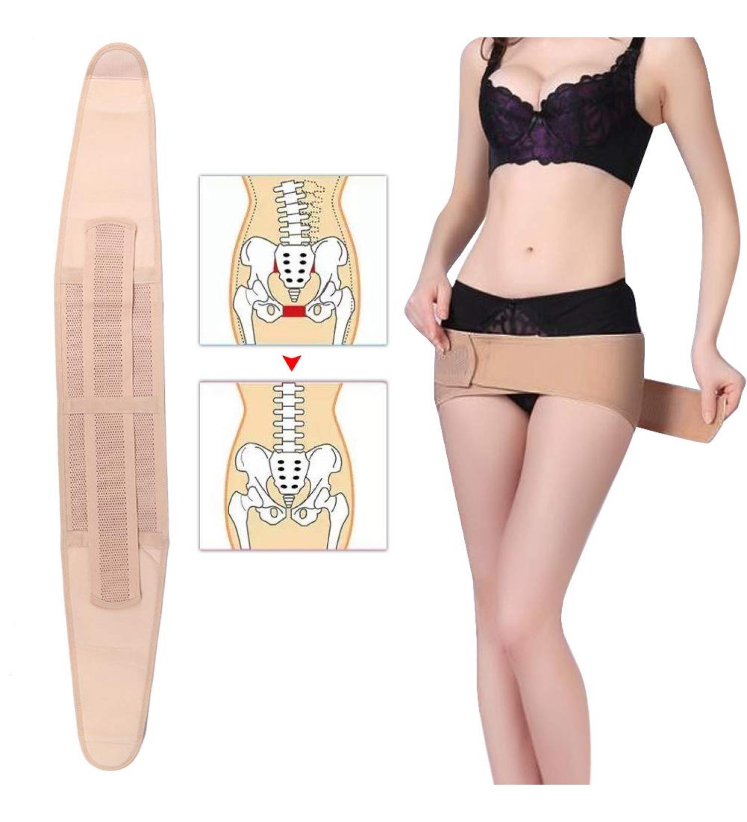 Beck Support Belt for Women - Stretchy & Breathable Pain Relief Belt for Sciatica Pelvic Lumbar & Leg Pain Recovery (XXL) - Buy Online on GoSupps.com