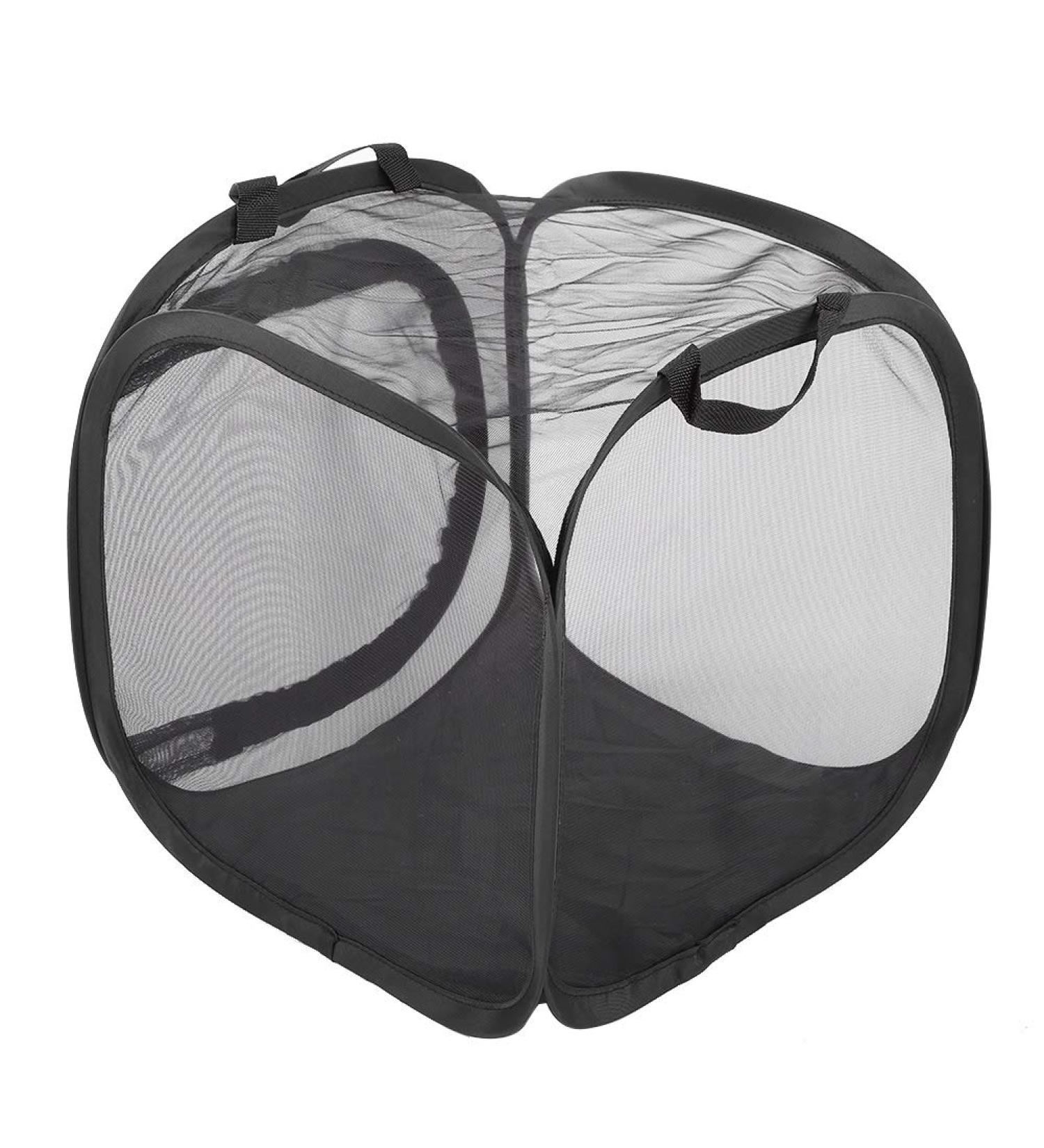 Foldable Easy To Observe Stick Insect Cage Breathable Mesh Housing Enclosure Breeding Cages Pets for Insect Butterfly(small) - Buy Online on GoSupps.com