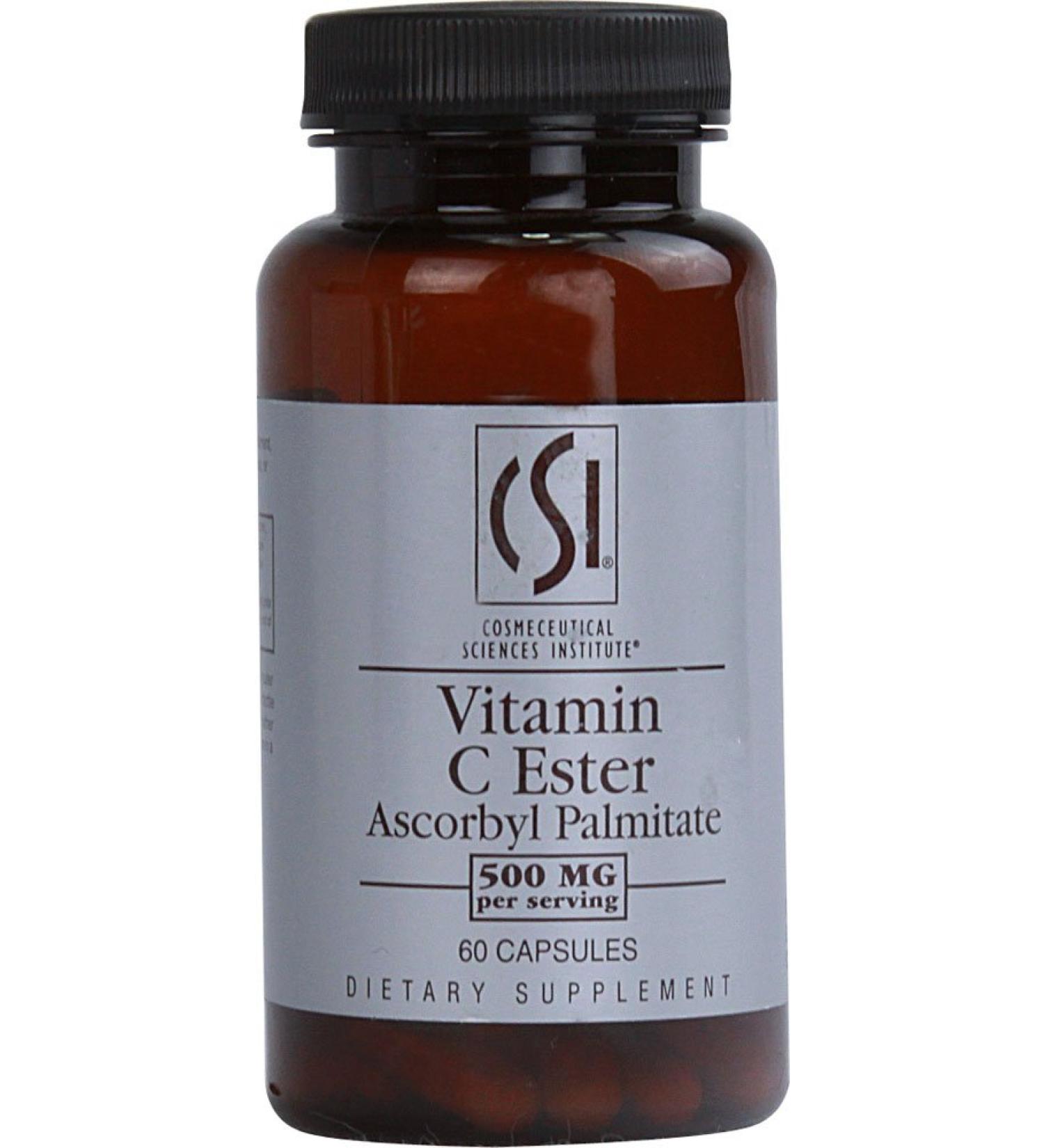 CSI Vitamin C Ester Ascorbyl Palmitate -- 60 Capsules