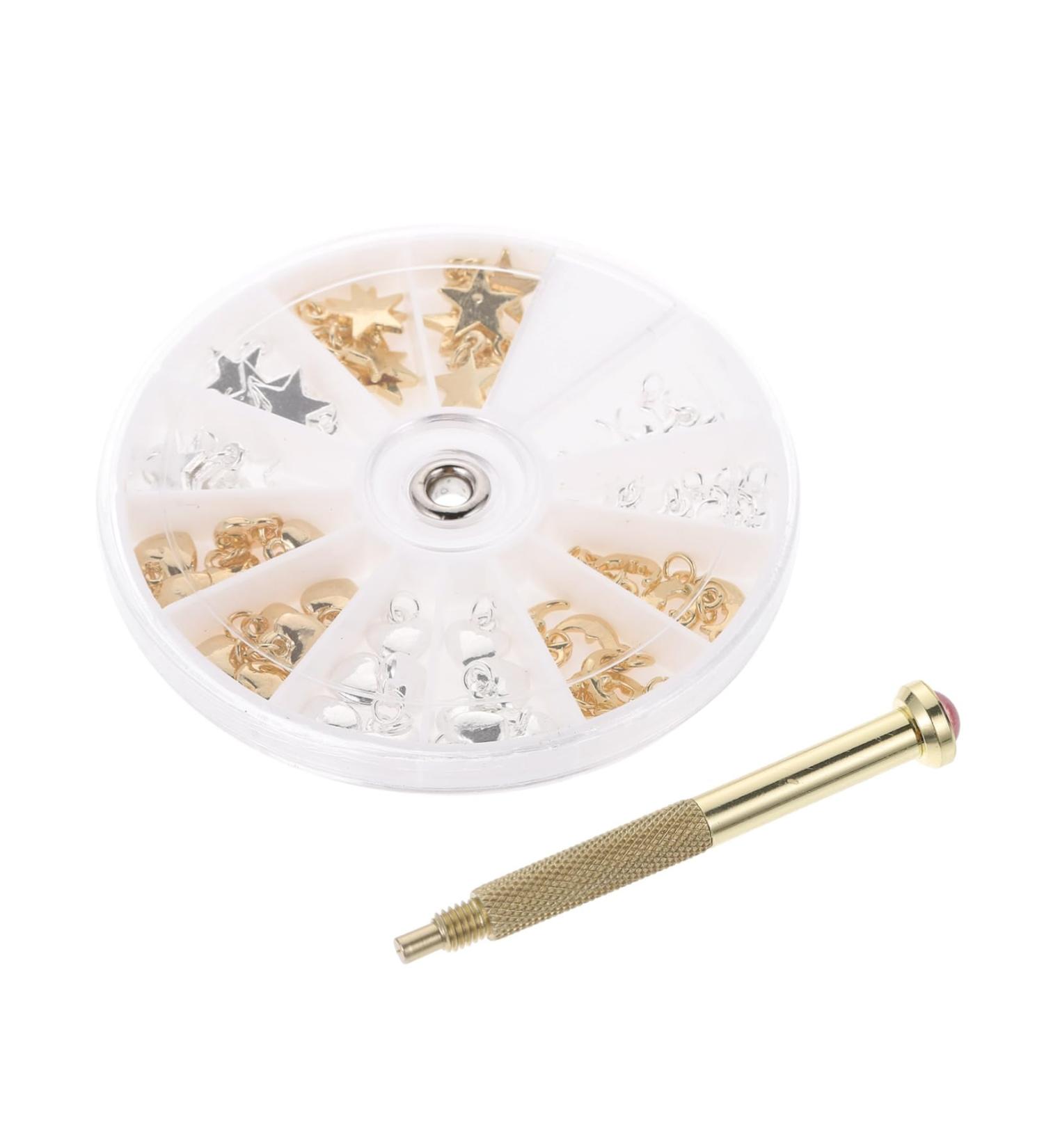 Ipetboom 1 Set Nail Pendant Nail Tools for Nail Art Dangle Nail Charms Nail Dangle Diy Decor Rhinestone Decor Dangle Nail Art Charms Diy Nail Art Tool Manicure Pendant Drill Alloy 8x8cm As Shown - Buy Online on GoSupps.com