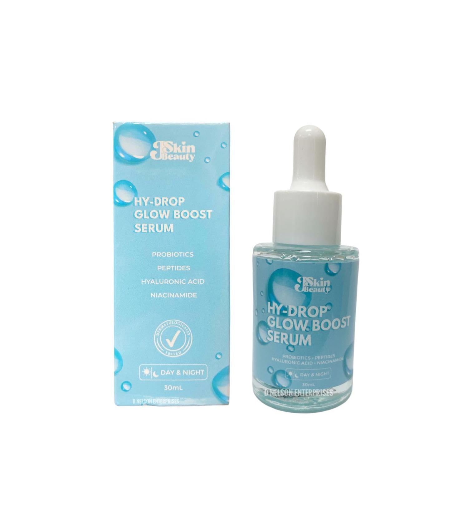 JSkin Beauty Hy-Drop Glow Boost Serum 30ml - Illuminate Your Skin with Hydrating Formula | International Shipping Available - Buy Online on GoSupps.com