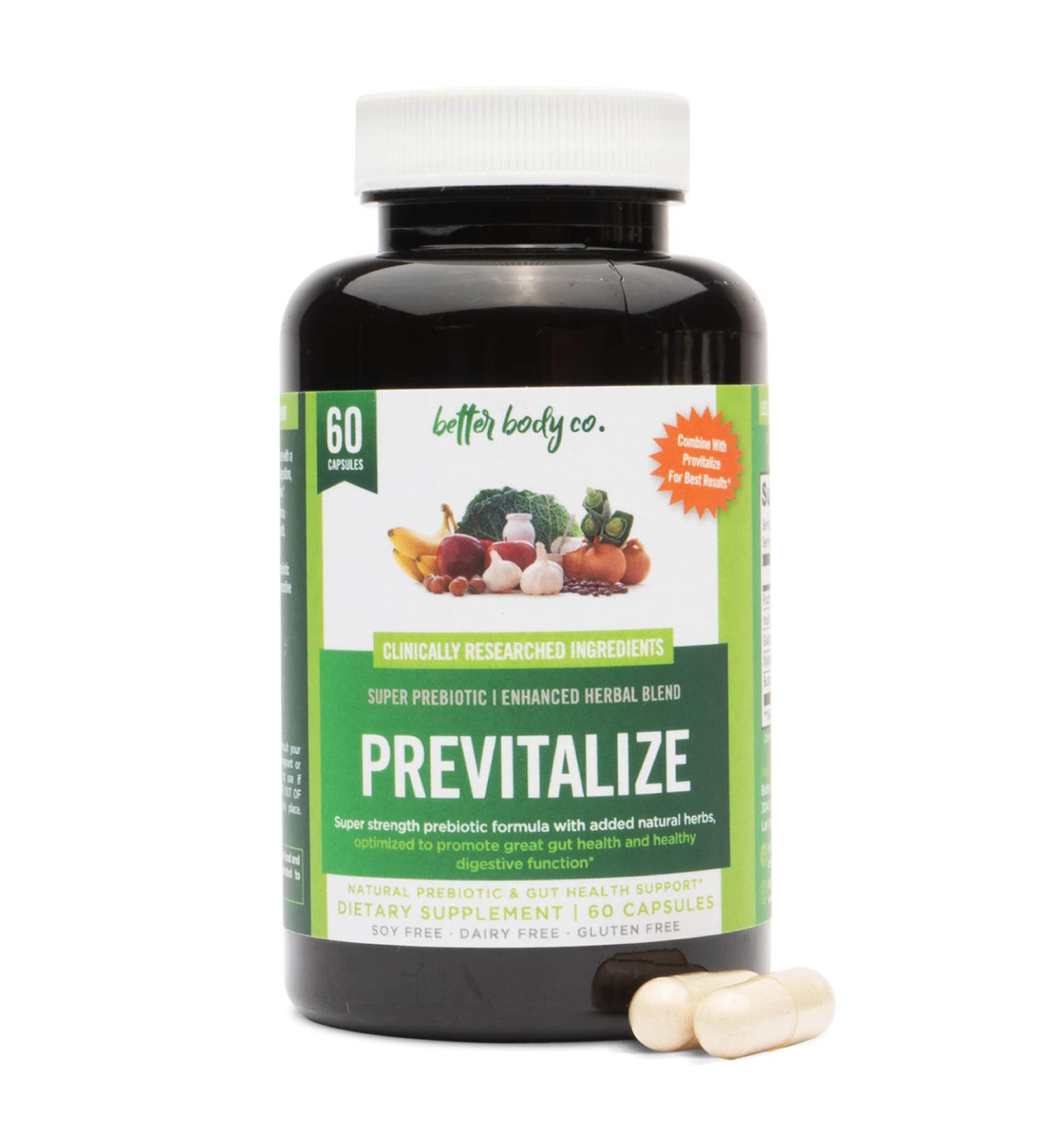 Previtalize: Natural Prebiotic for Digestion, Metabolism & Gut Health | Provitalize Complement - Buy Online on GoSupps.com