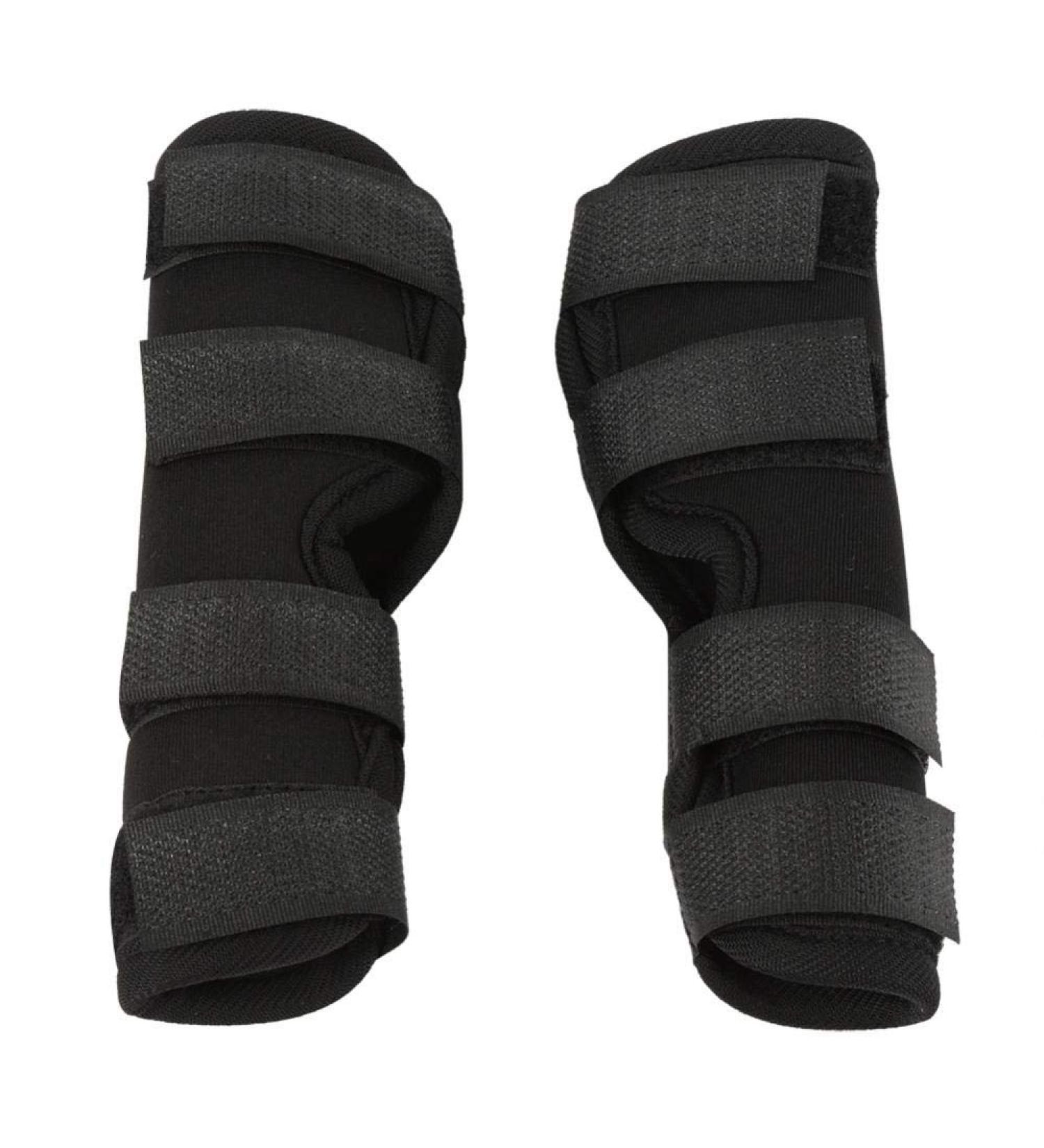 2PCS Dog Leg Brace Dogs foreleg/Rear Legs Surgical Injury Wound Protector Hock Joint Wraps Kneecap for Injuries Sprains Arthritis (Black L) - Buy Online on GoSupps.com