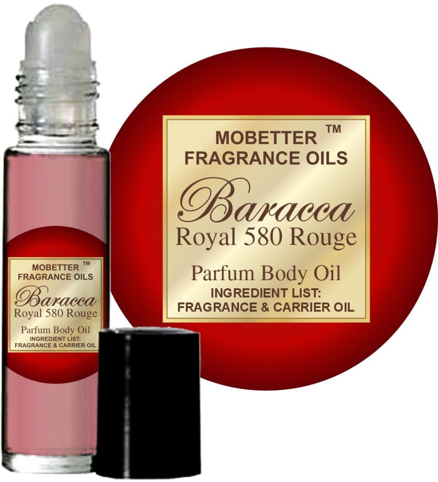 MOBETTER FRAGRANCE OILS Our Impression of Baccarat Rouge 540 Inspired Baracca Royal 580 Rouge 0.33 Fl Oz (Pack of 1)