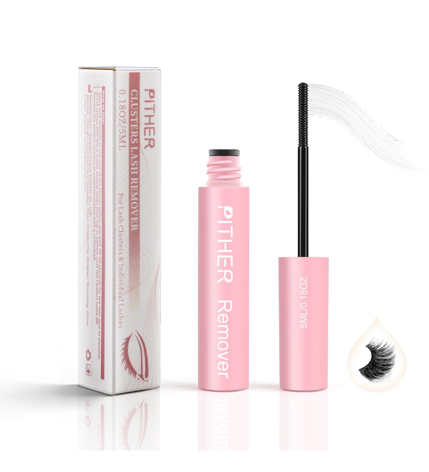 PITHER Lash Extension Remover - 5ml Lash Glue Remover for Individual Cluster & Strip Lashes - Best International Shipping - Buy Online on GoSupps.com