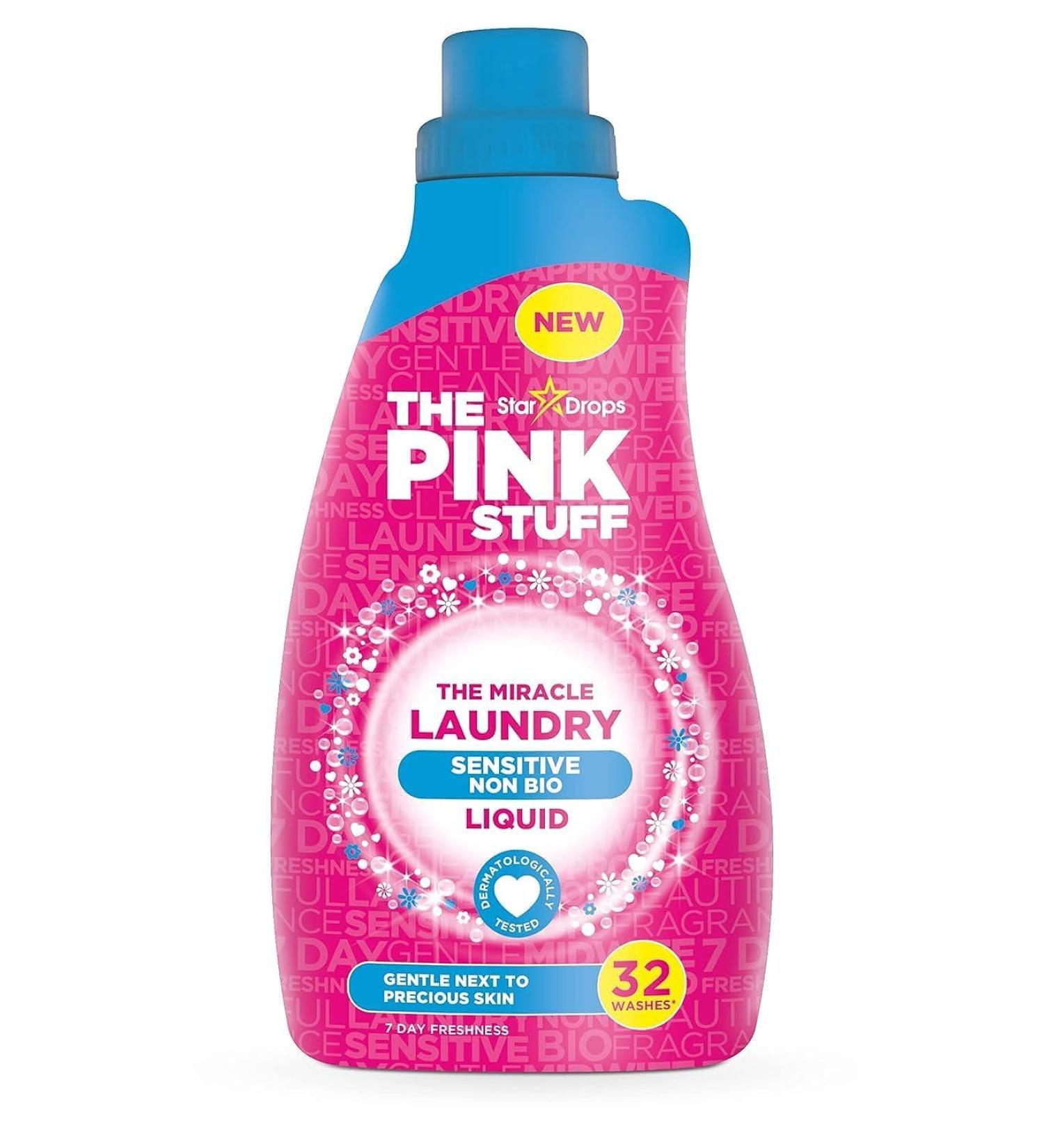 Stardrops - The Pink Stuff - The Miracle Laundry Sensitive Non Bio Liquid