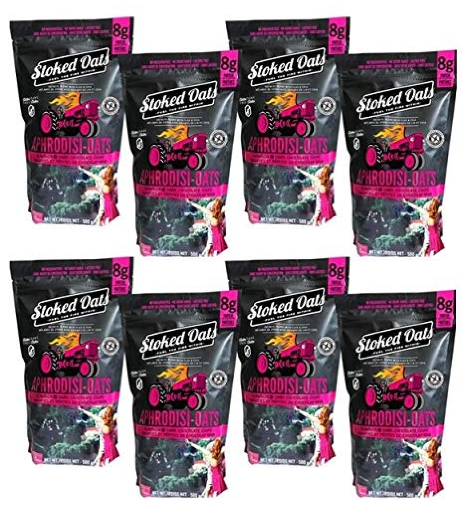 Stoked Oats Aphrodisi-Oats 500g Bag (Pack of 8)